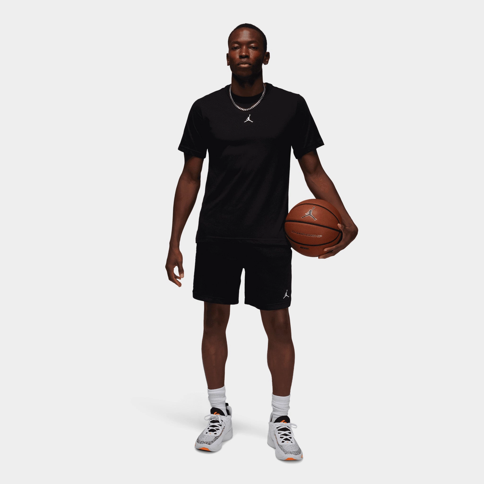 Jordan Sport Dri-FIT T-shirt Black / White