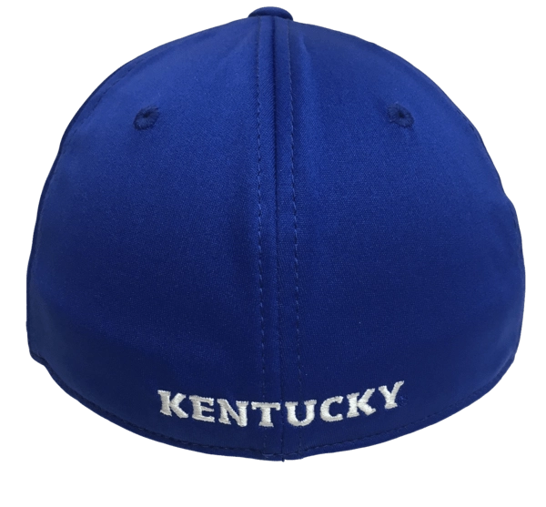 Kentucky Wildcats Blue NCAA TOW "Rails" One Fit Stretch Fit Performance Mesh Hat