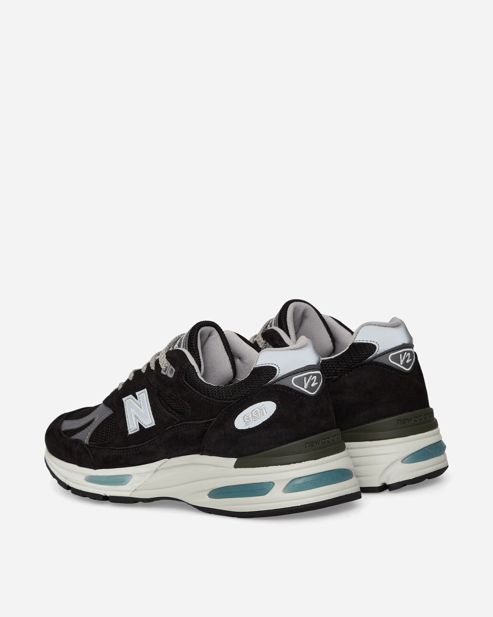 MADE in UK 991v2 Sneakers Black / Smoked Pearl / Silver