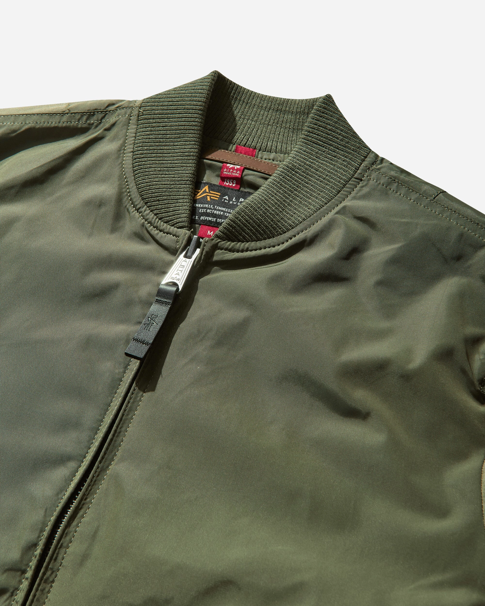 Men's MA-1 TT Two Tone Bomber Jacket Sage Green