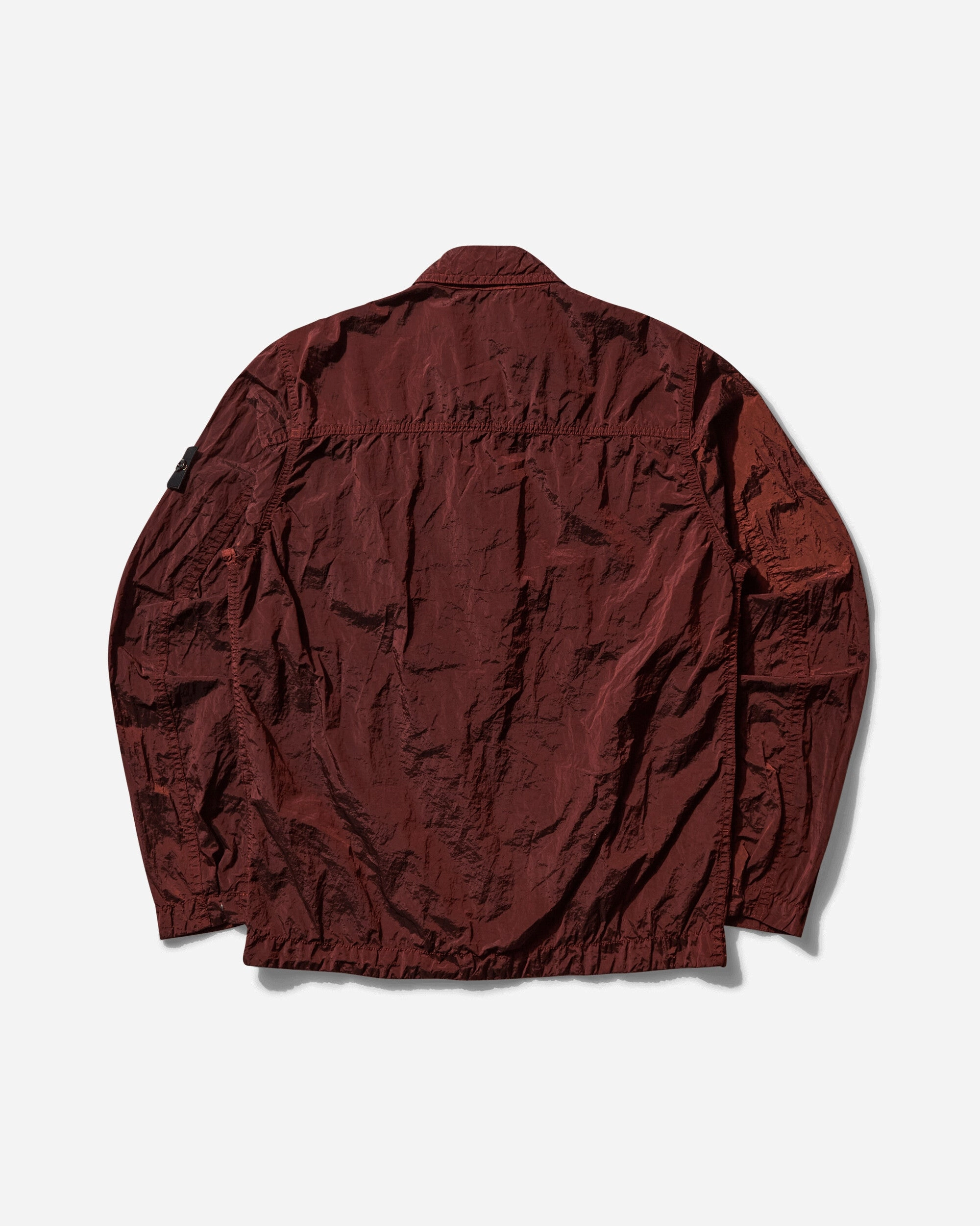 Men's Nylon Metal Overshirt Copper
