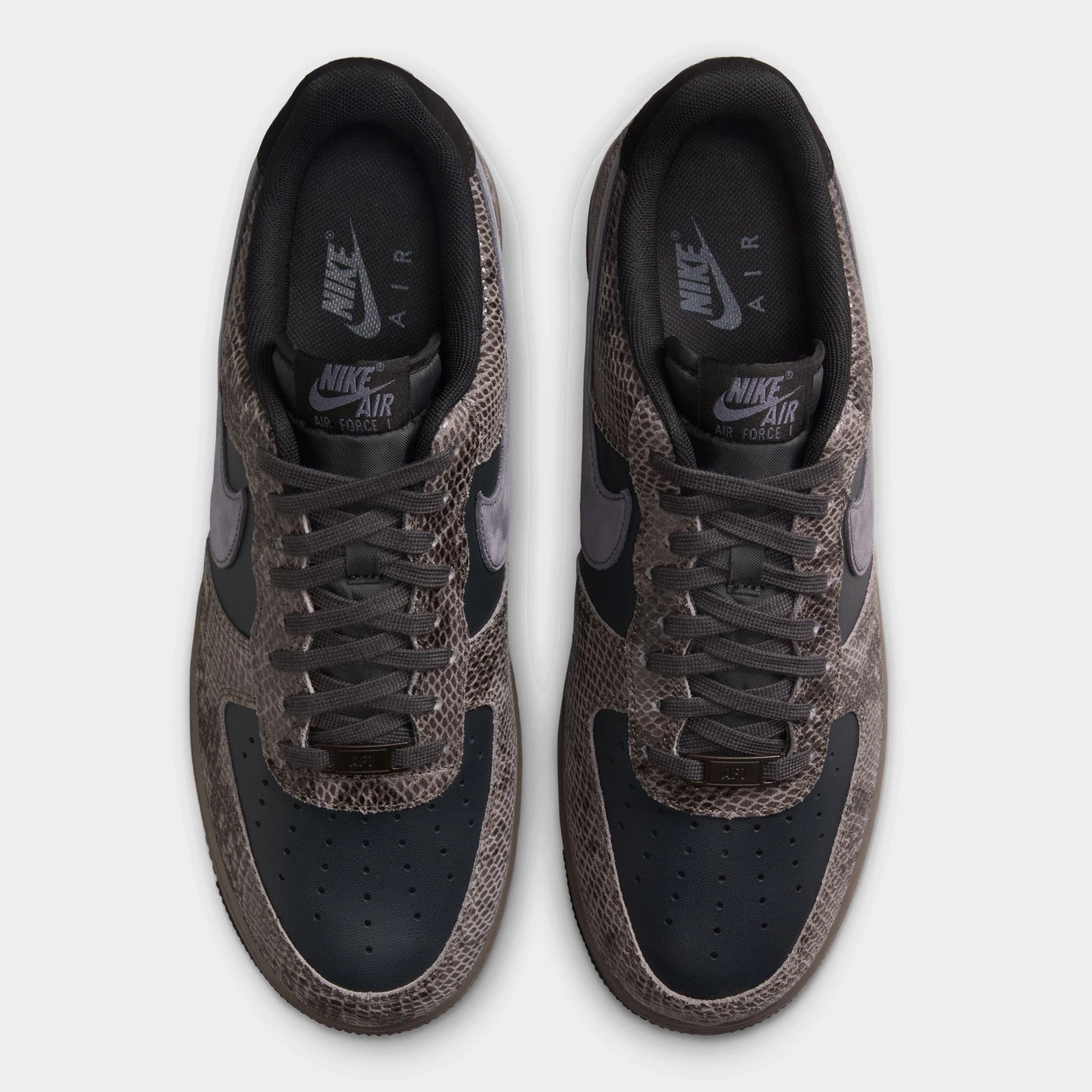 Nike Air Force 1 '07 LV8 Off Noir / Light Carbon - Cave Stone
