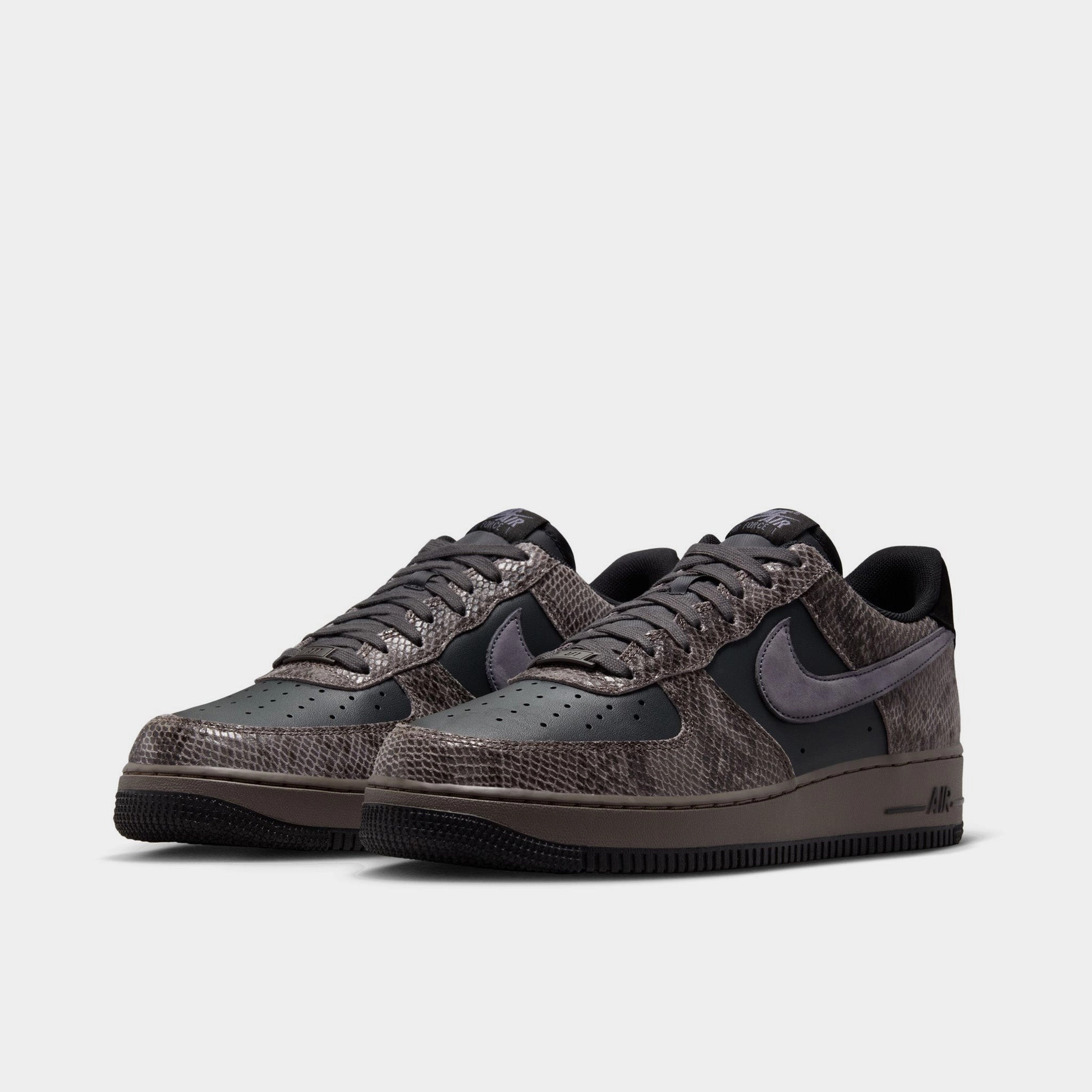 Nike Air Force 1 '07 LV8 Off Noir / Light Carbon - Cave Stone