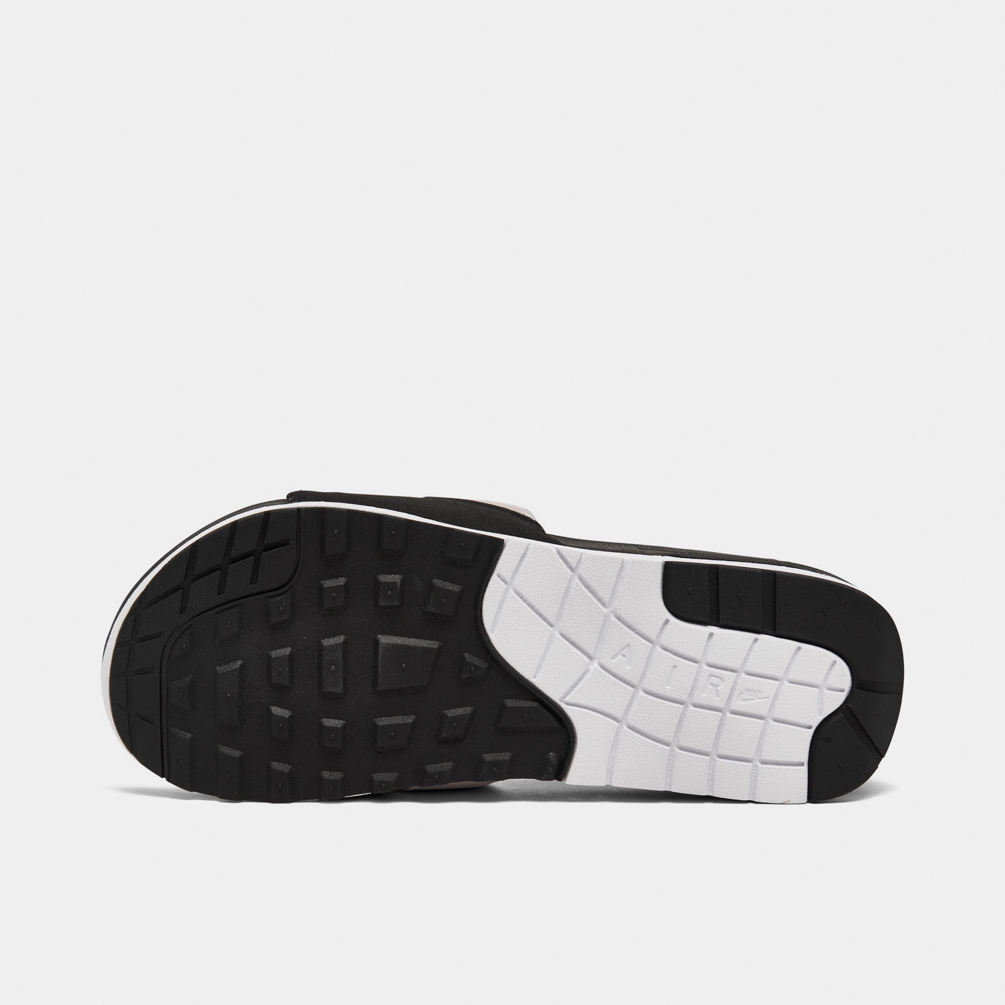 Nike Air Max 1 Slide White / Black - Neutral Grey
