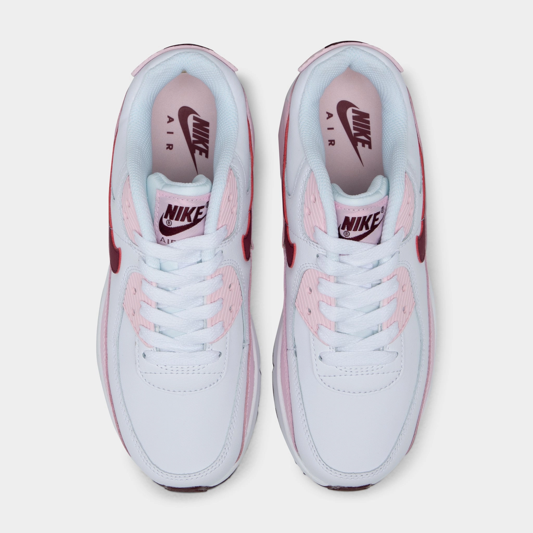 Nike Air Max 90 LTR GS White / Dark Beetroot - Pink Foam