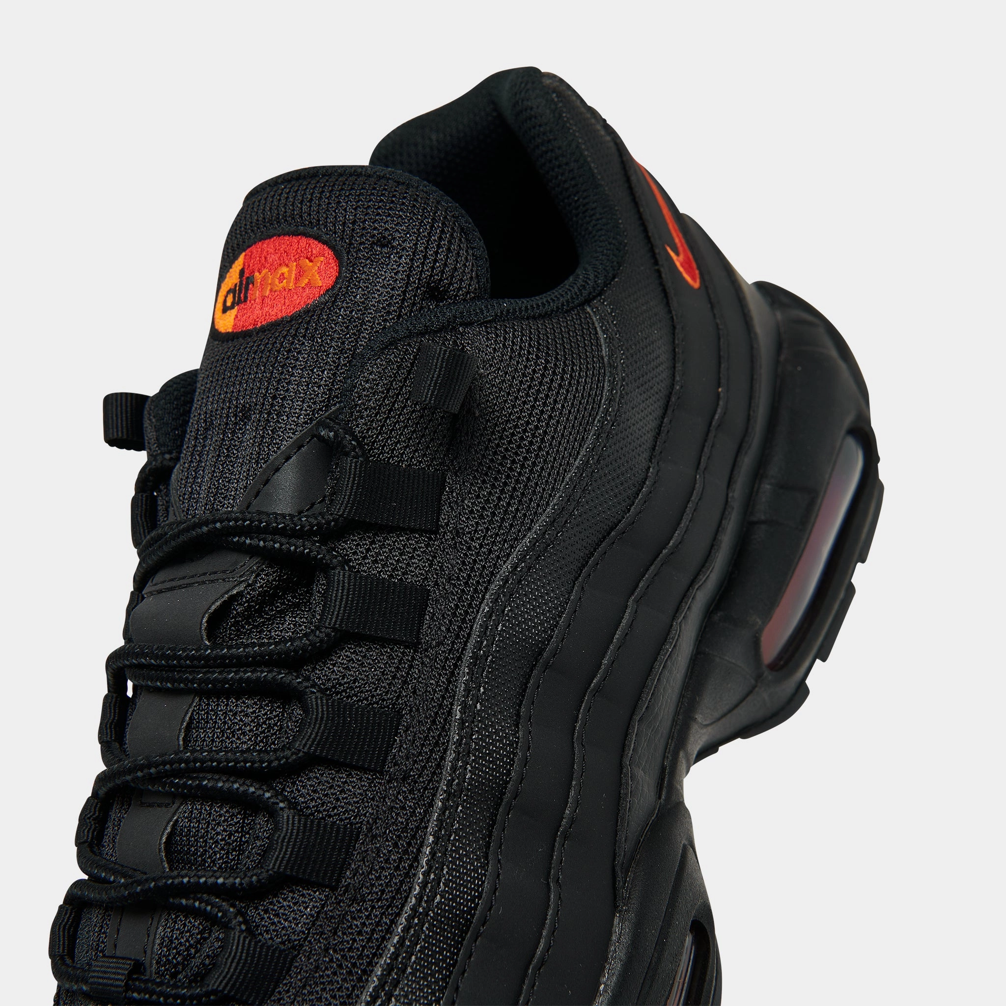 Nike Air Max 95 Black / University Red - Optical Yellow