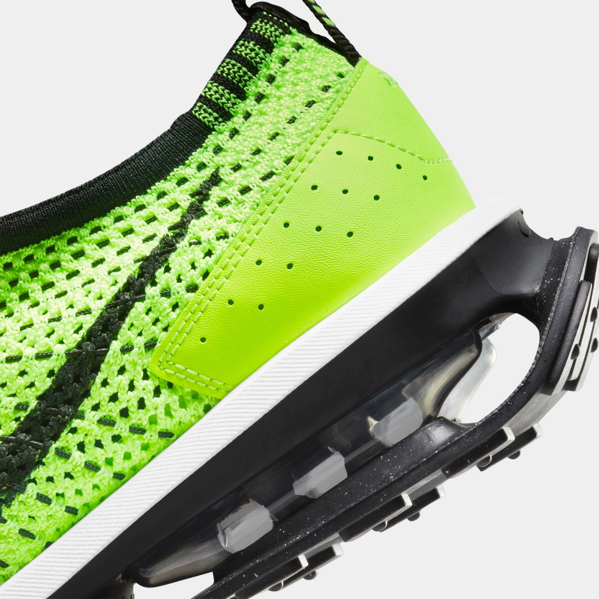 Nike Air Max Flyknit Racer Volt / Black - White