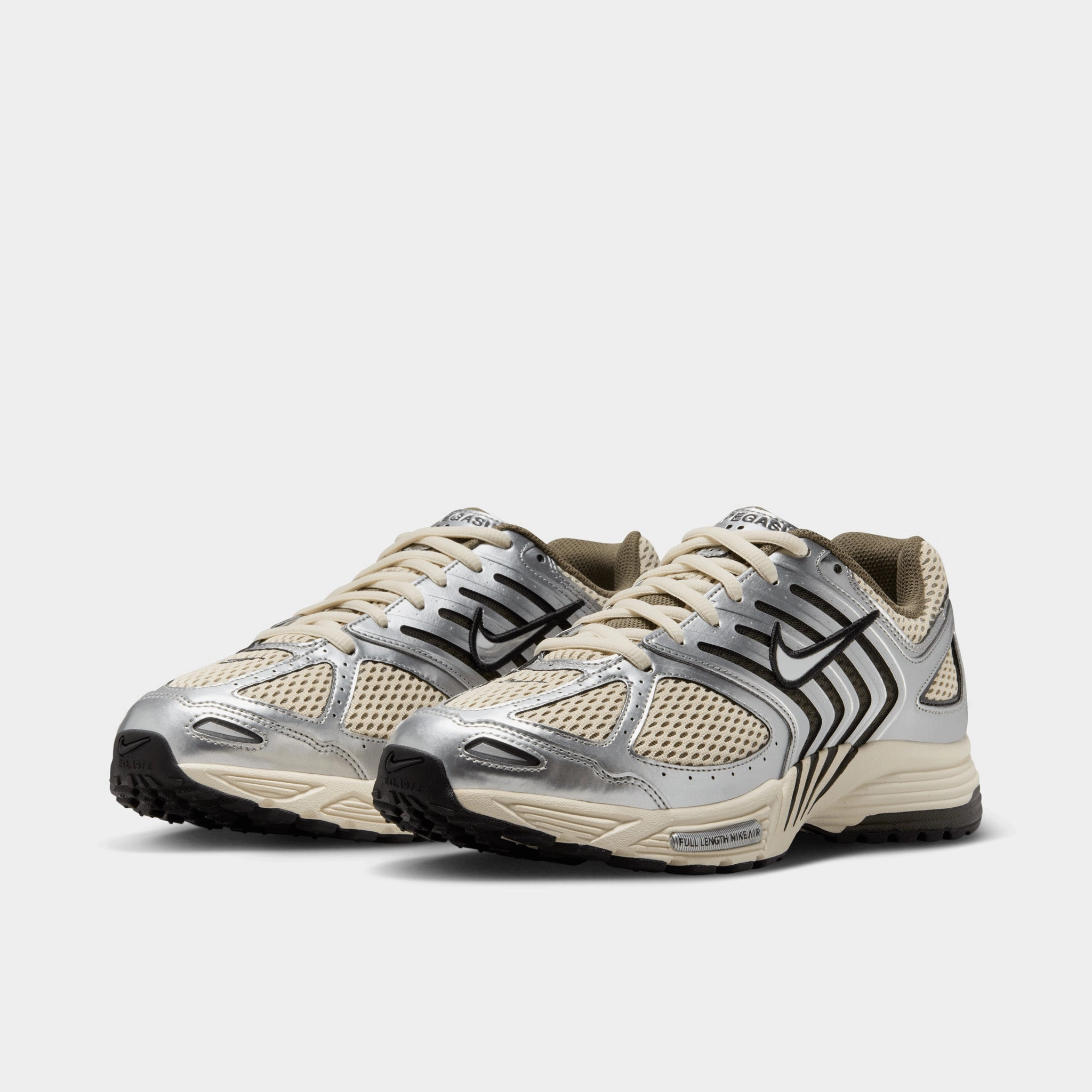 Nike Air Pegasus 2005 Light Khaki / Metallic Silver - Medium Olive