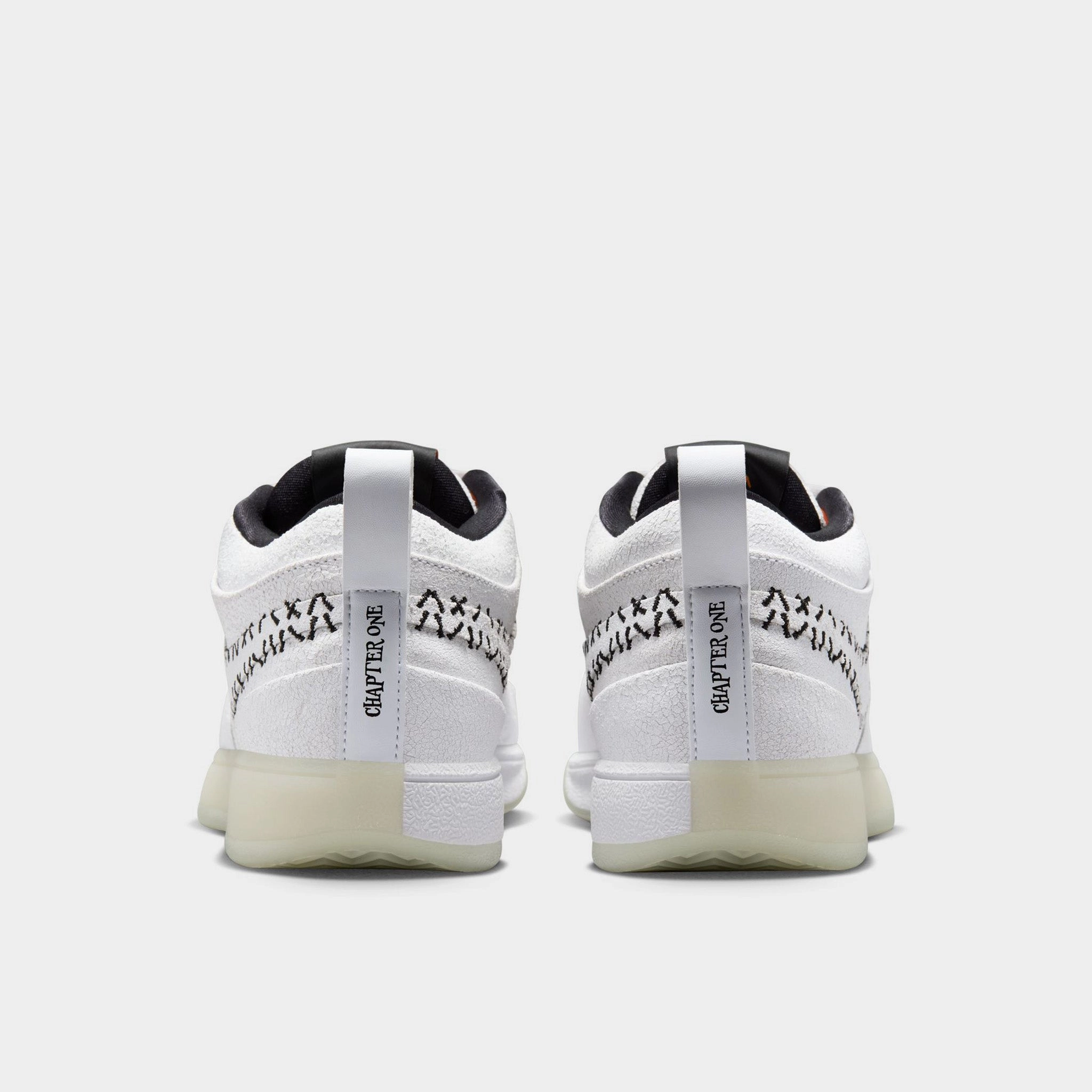 Nike Book 1 White / White - Clay Orange