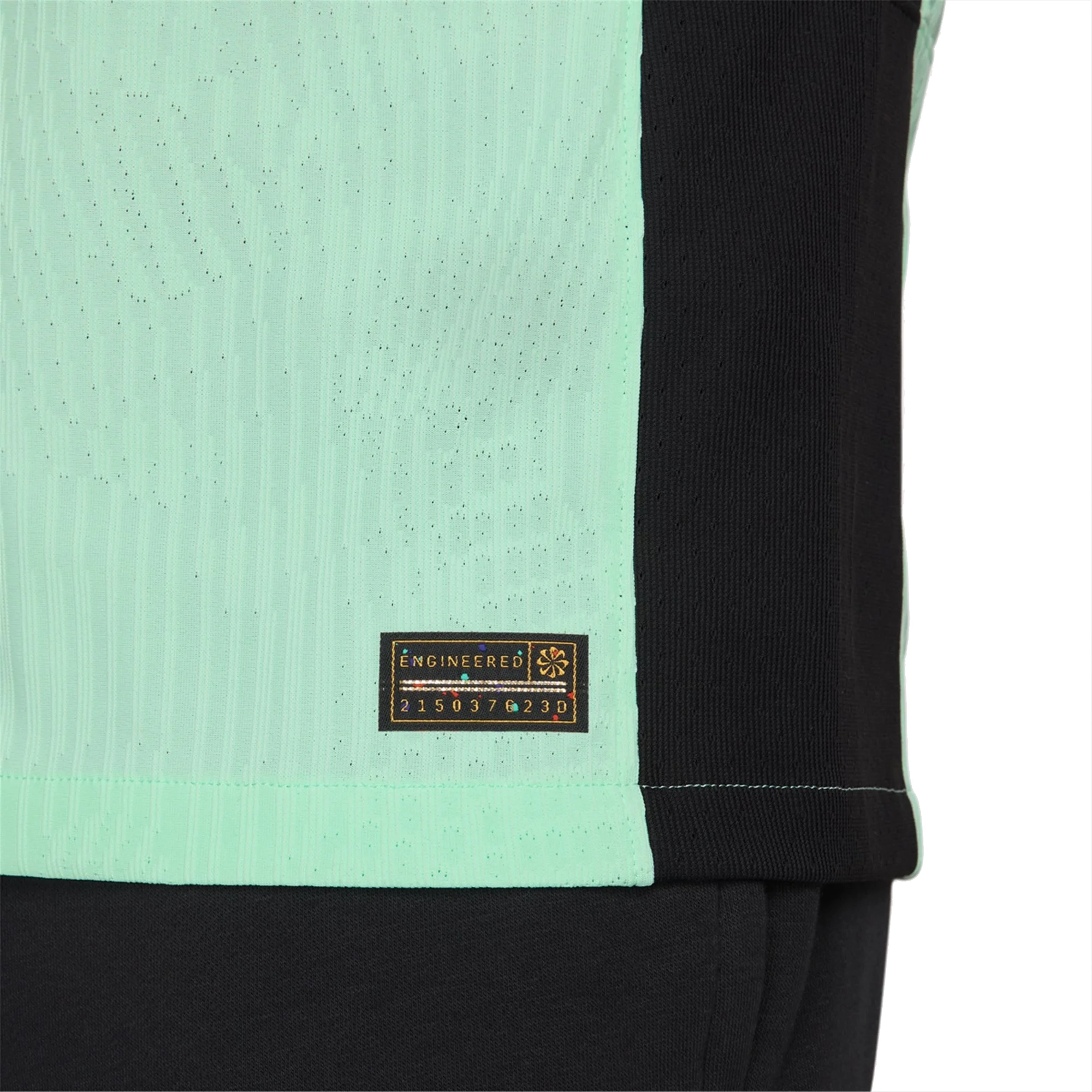 Nike Chelsea Authentic Match Vaporknit Third Jersey w/ EPL   No Room For Racism Patches 23/24 (Mint Foam/Black)