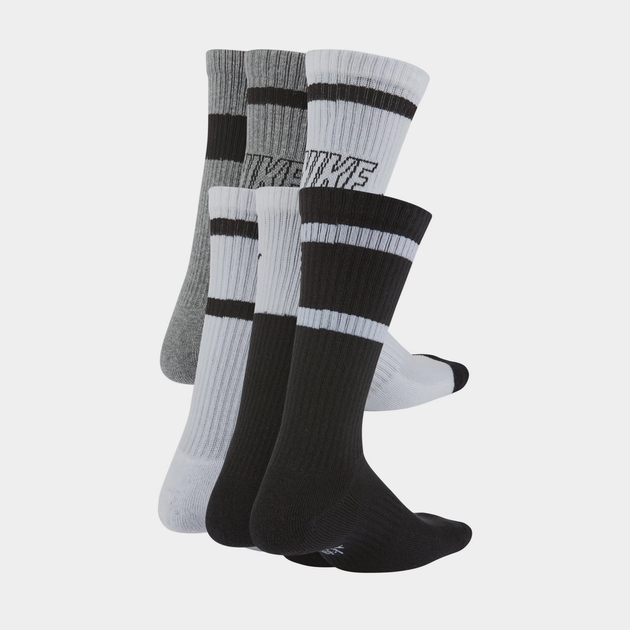 Nike Everyday Children's Cushioned Crew Socks (6 Pack) / Multi