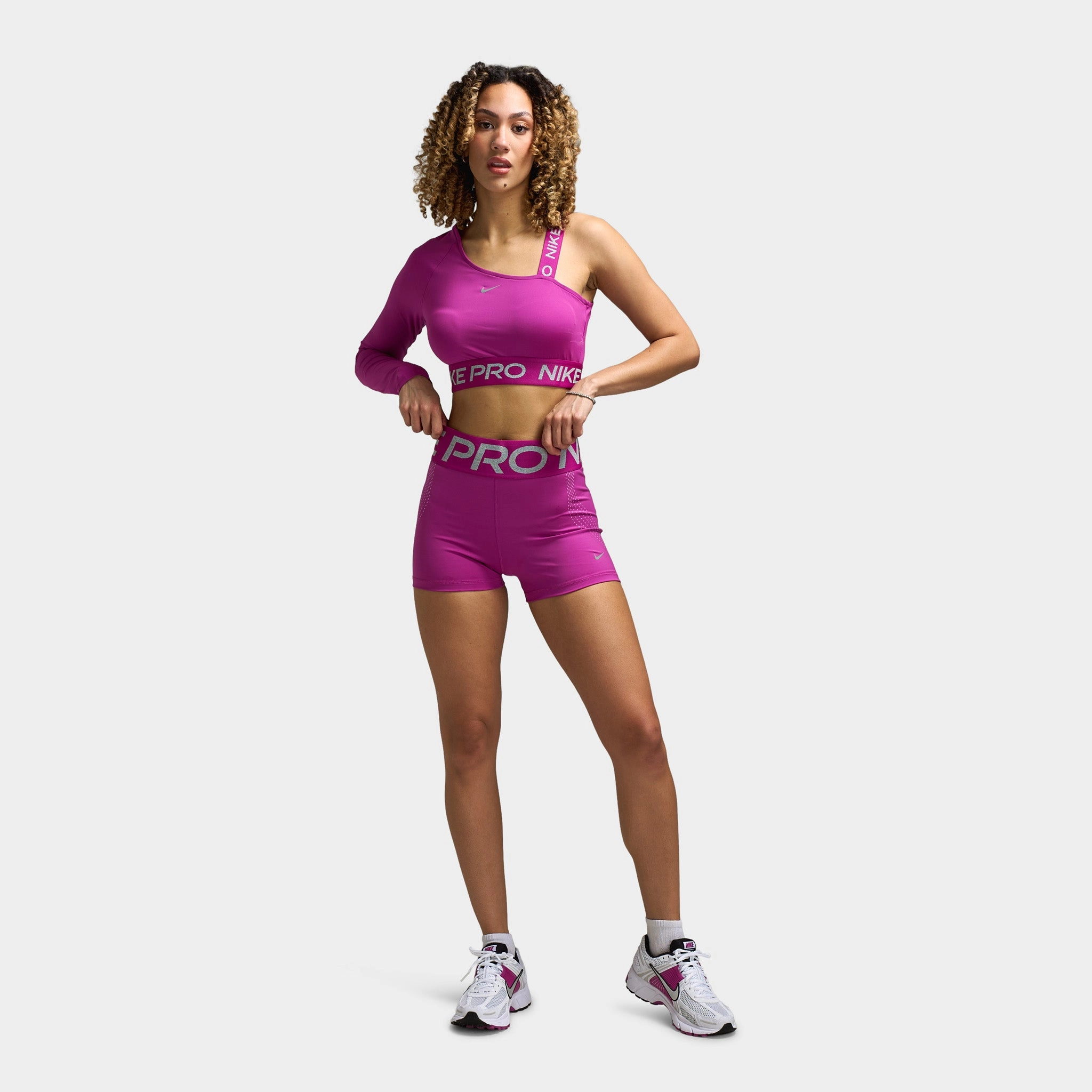 Nike Pro Sculpt Women's Dri-FIT 3" High-Rise Shorts / Pink