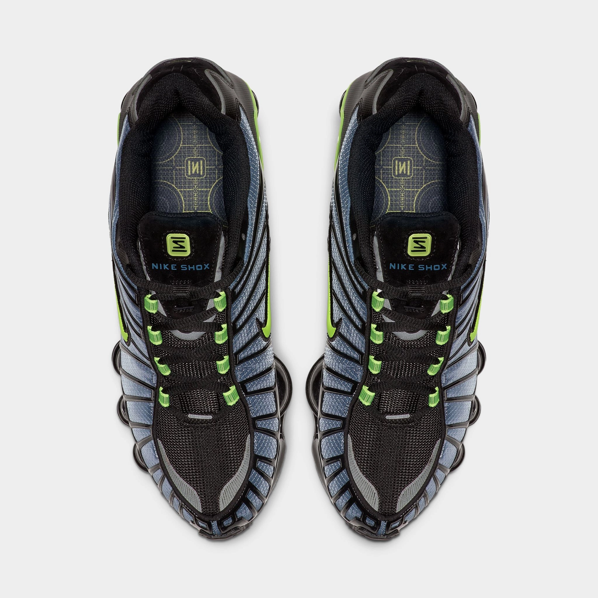 Nike Shox TL Thunderstorm / Volt - Black