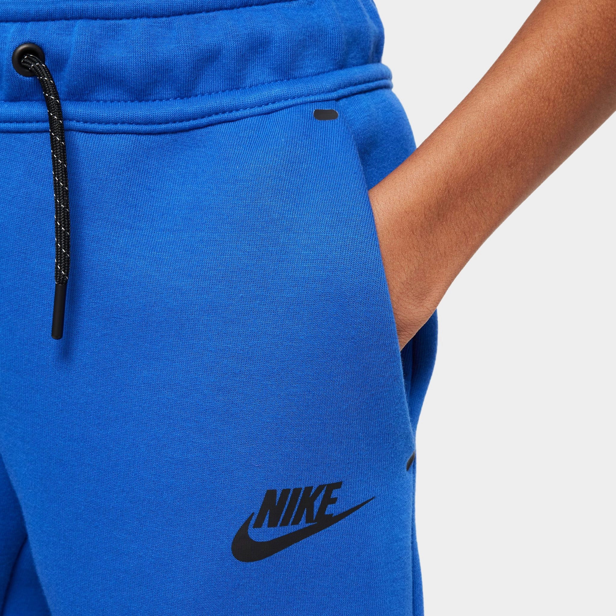 Nike Sportswear Junior Boys' Tech Fleece Pants Game Royal / Black - Black