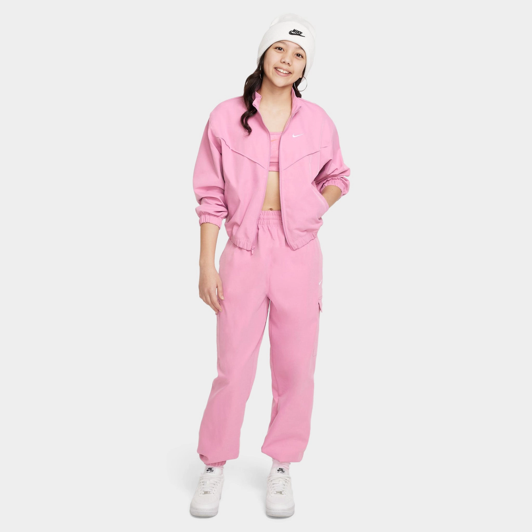 Nike Sportswear Junior Girls' Lightweight Oversized Jacket M