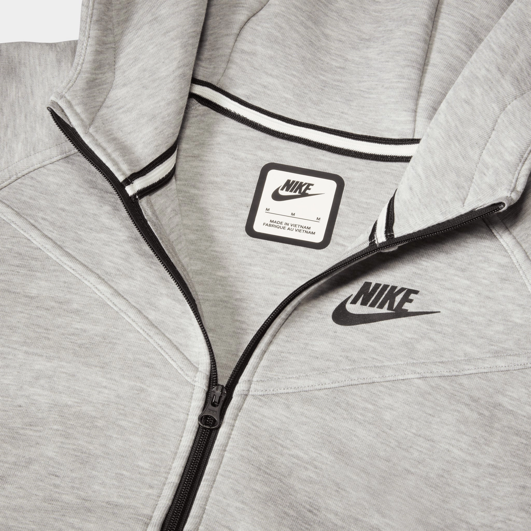 Nike Sportswear Junior Girls' Tech Fleece Full Zip Hoodie / Dark Grey Heather