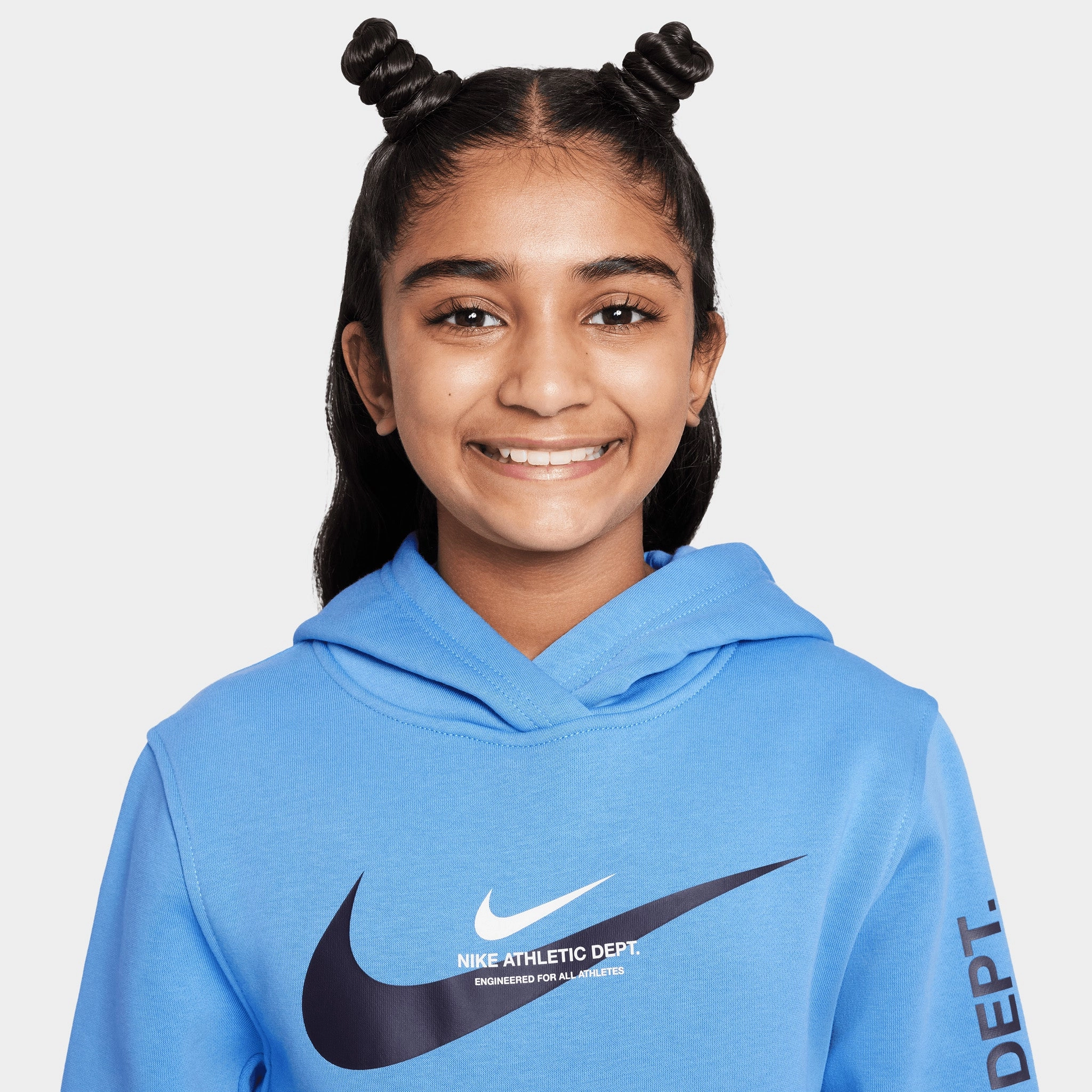 Nike Sportswear Juniors' Fleece Pullover Hoodie / Blue Beyond