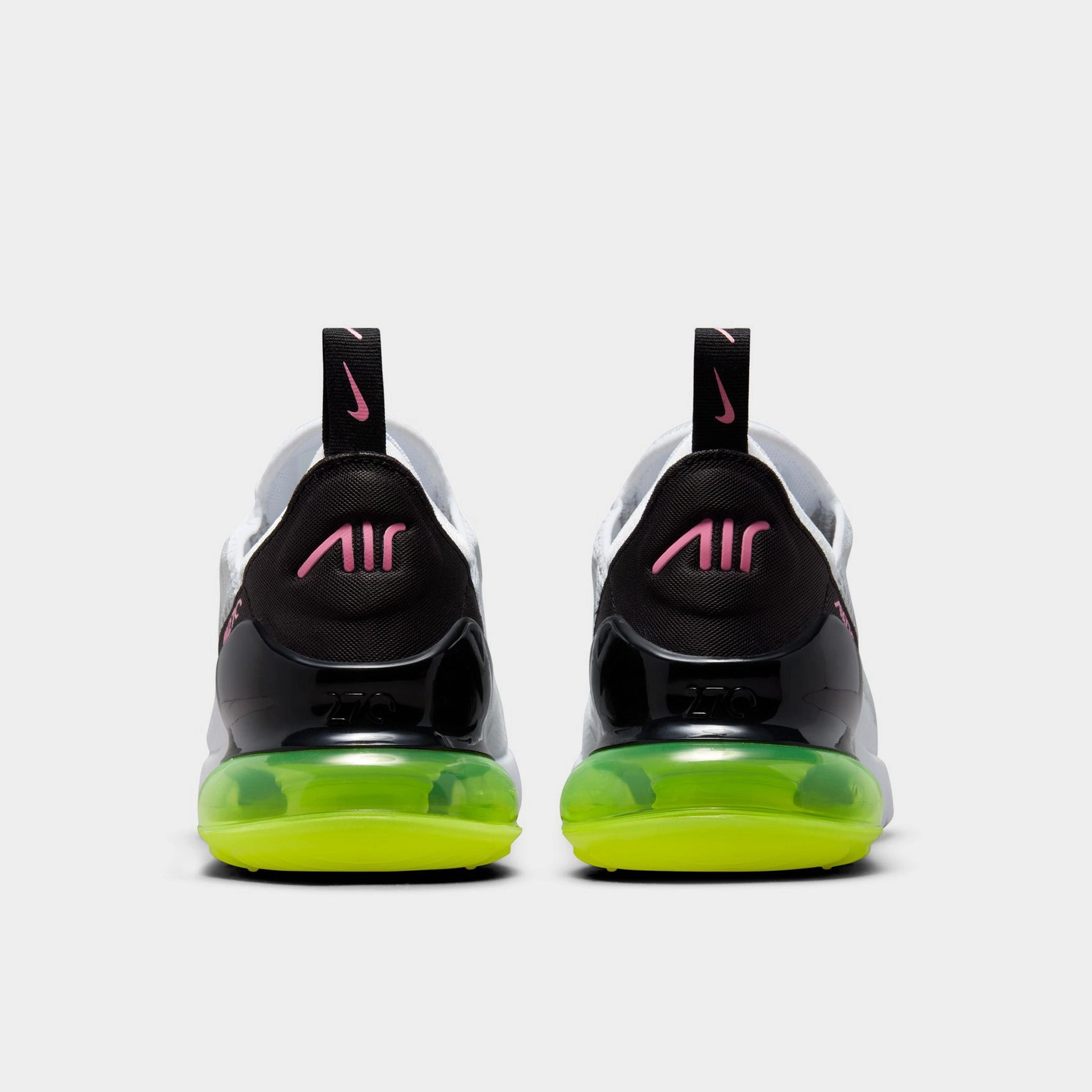 Nike Women's Air Max 270 Pure Platinum / Black - Volt
