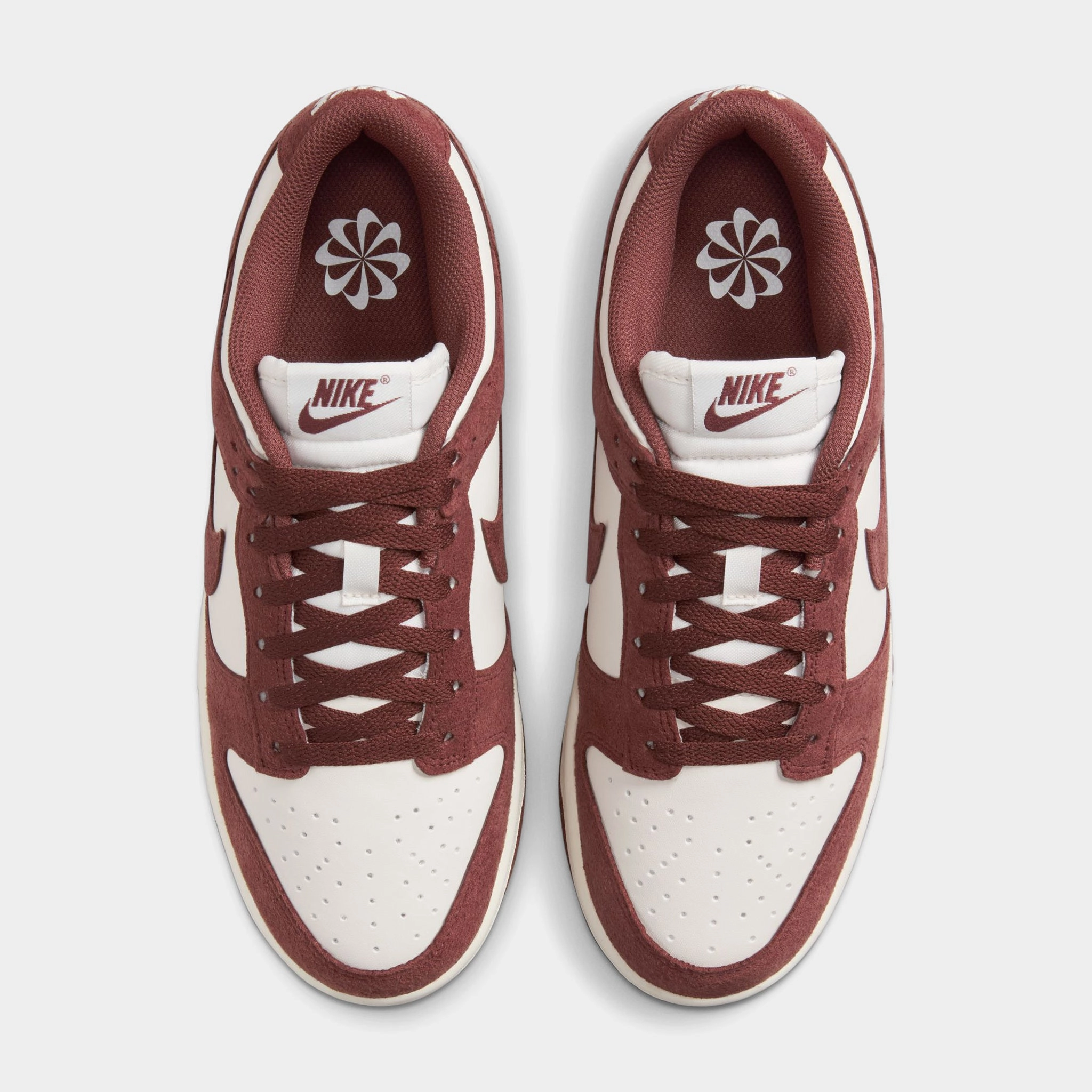 Nike Women's Dunk Low Phantom / Red Sepia - Sail