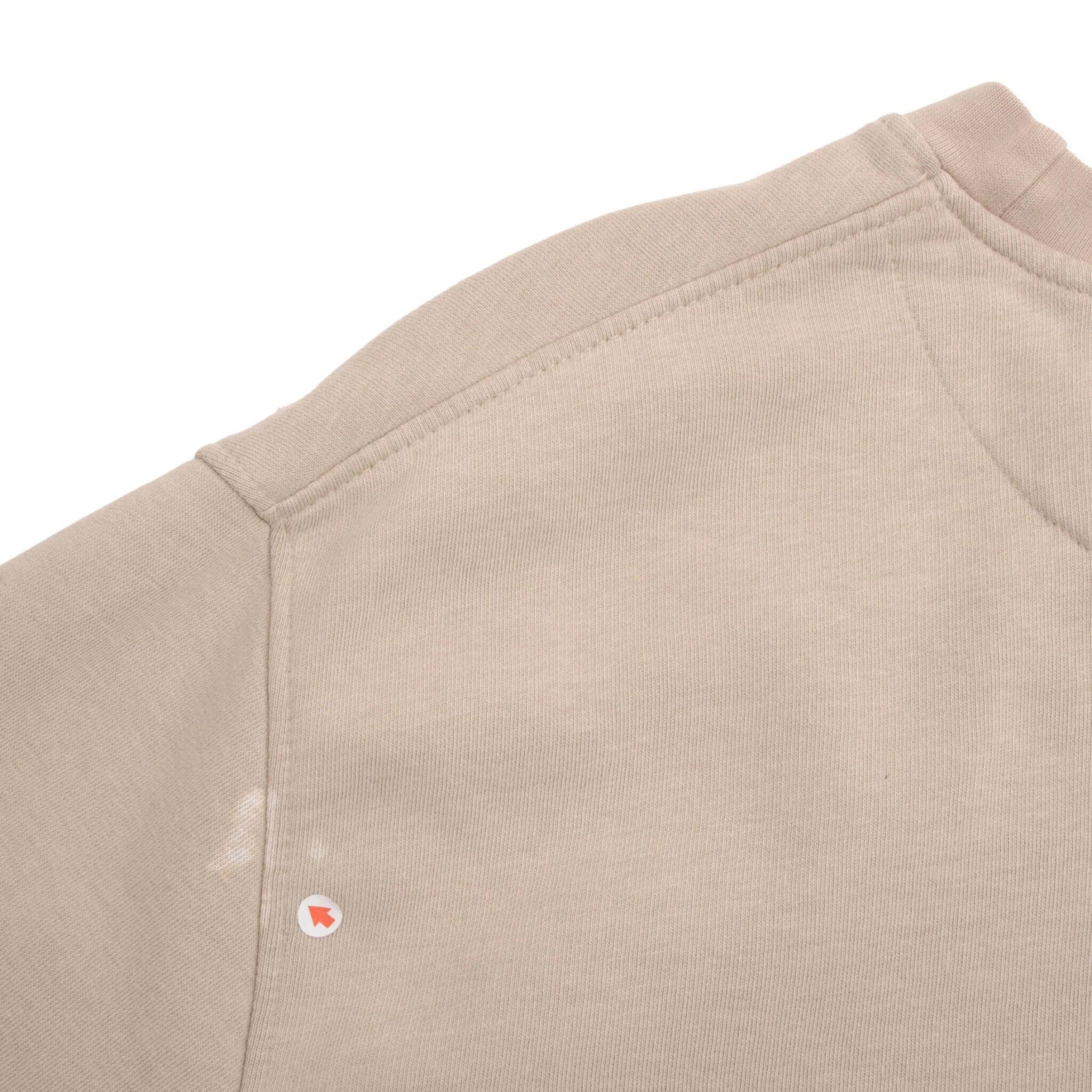 VINTAGE NIKE CLASSIC SWOOSH BEIGE SWEATSHIRT 2000S SIZE LARGE
