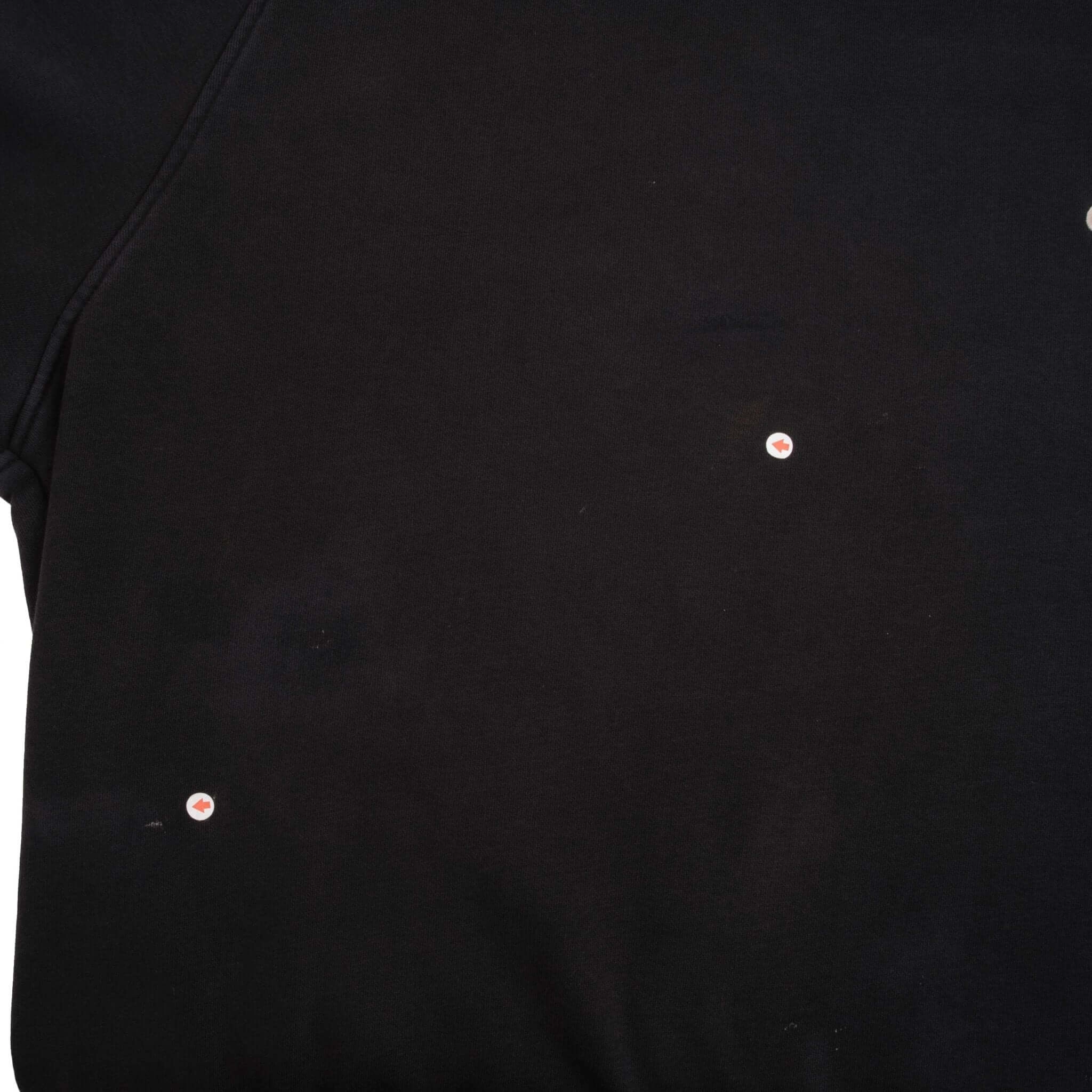 VINTAGE NIKE CLASSIC SWOOSH BLACK SWEATSHIRT 2000S SIZE 2XL