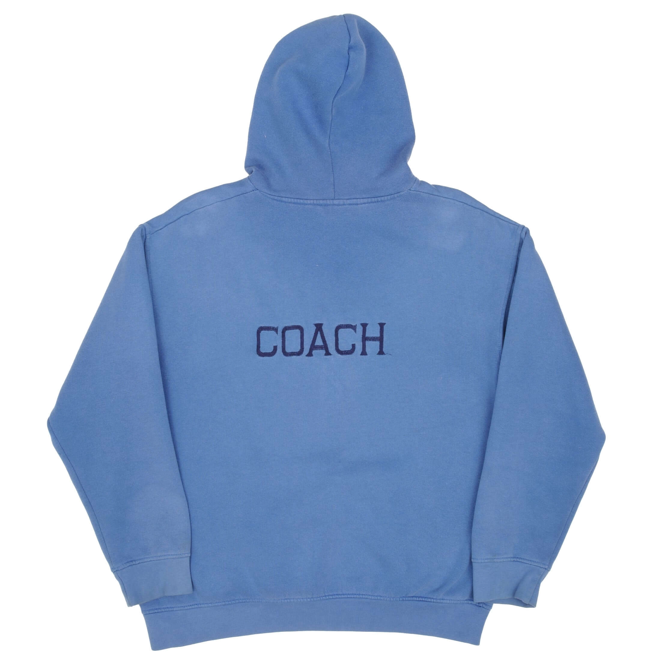 VINTAGE NIKE CLASSIC SWOOSH BLUE HOODIE SWEATSHIRT 2000S SIZE MEDIUM