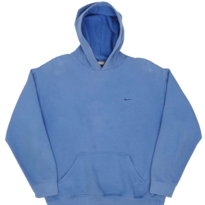VINTAGE NIKE CLASSIC SWOOSH BLUE HOODIE SWEATSHIRT 2000S SIZE MEDIUM