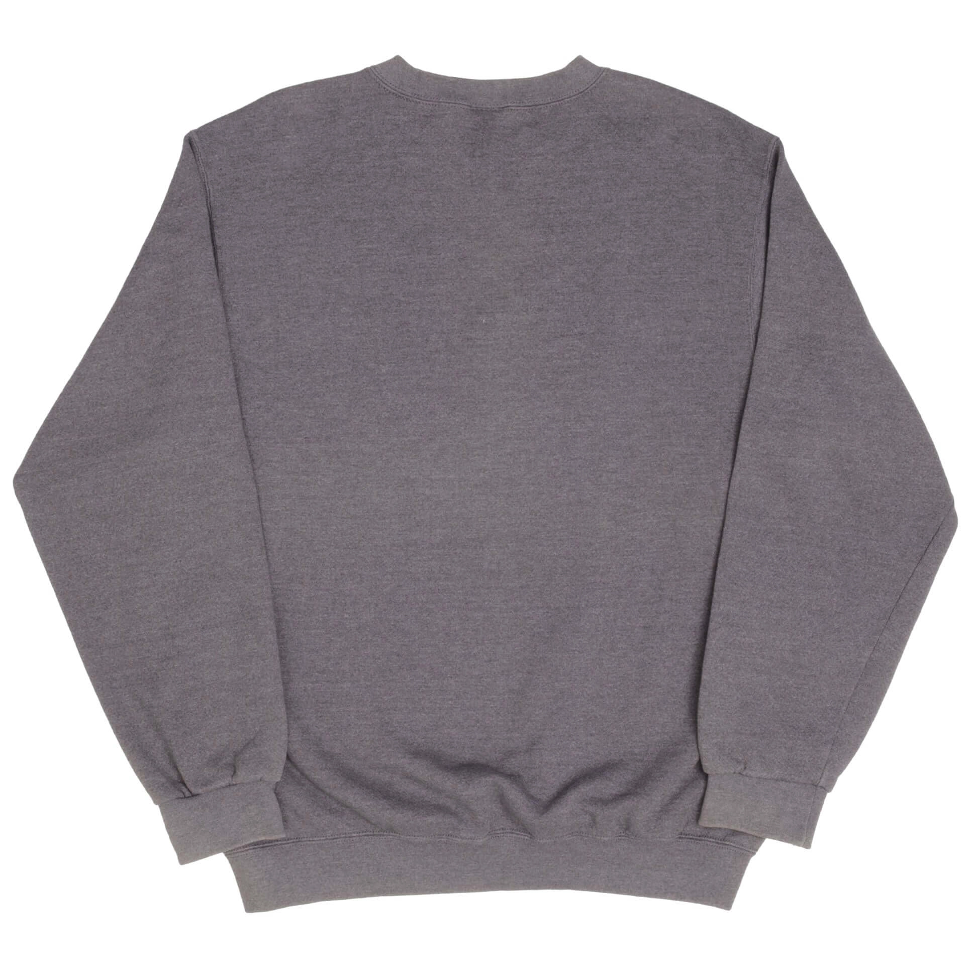 VINTAGE NIKE CLASSIC SWOOSH DARK GREY SWEATSHIRT 2000S SIZE MEDIUM MADE IN USA