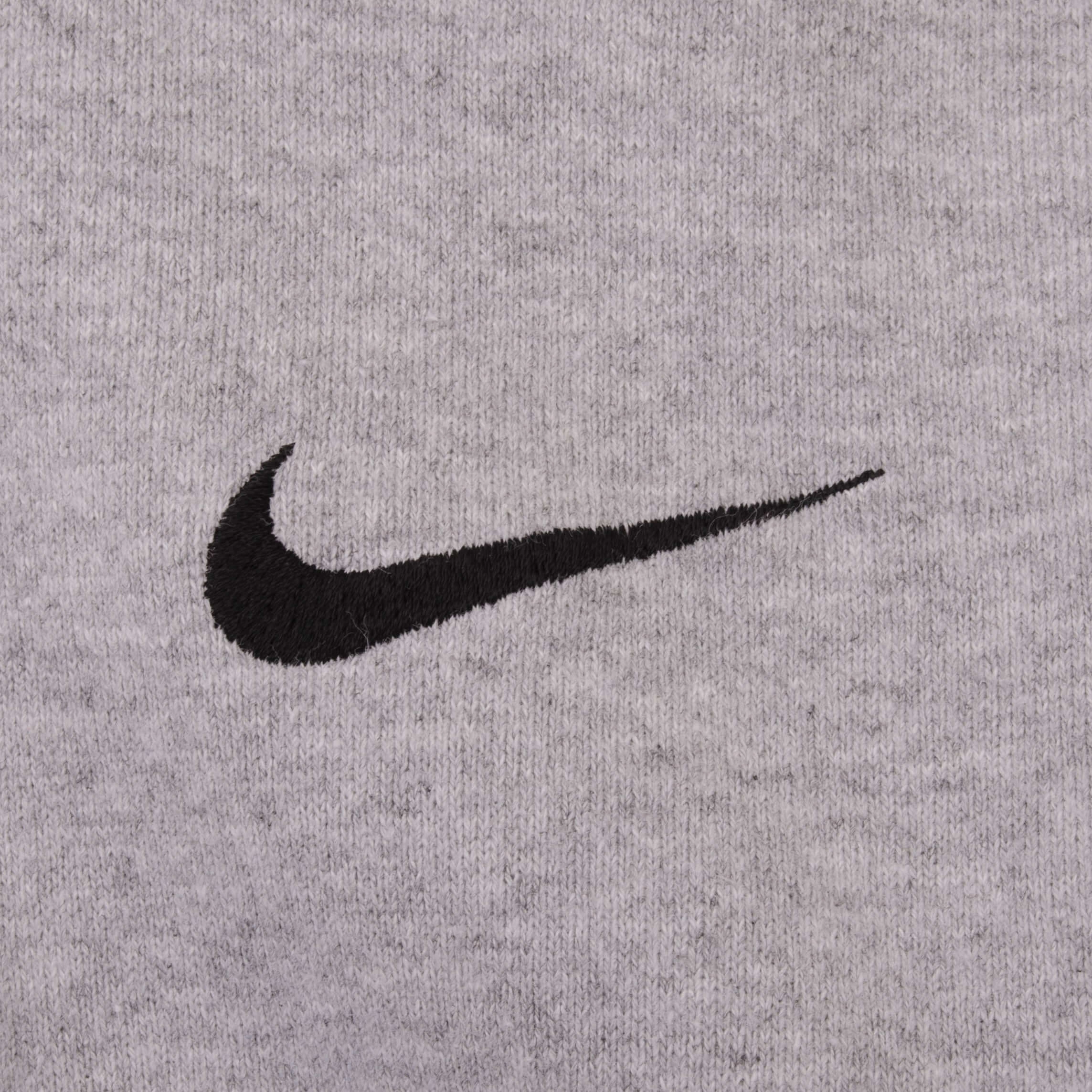 VINTAGE NIKE CLASSIC SWOOSH GREY HOODIE SWEATSHIRT 1990S SIZE XL MADE IN USA