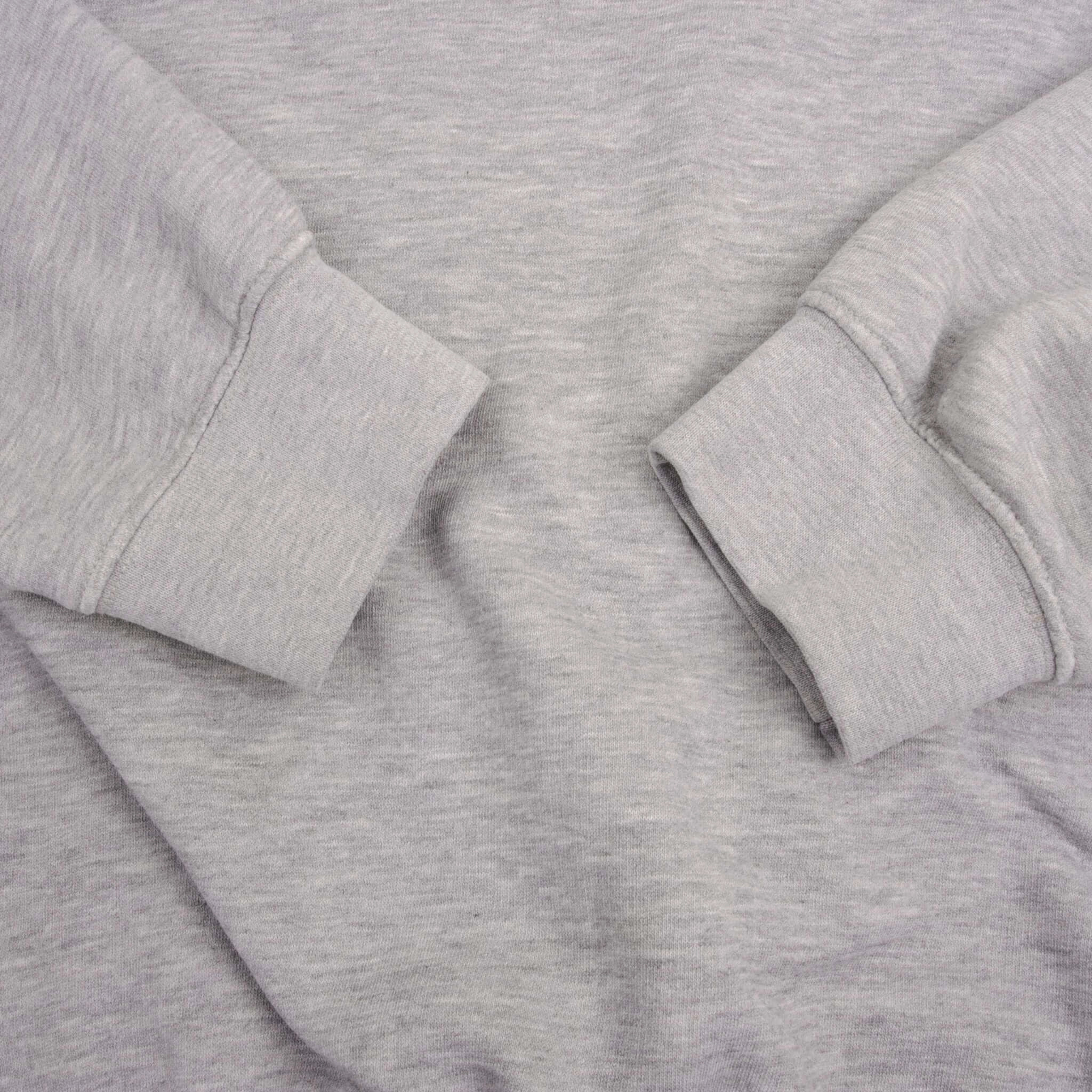 VINTAGE NIKE CLASSIC SWOOSH GREY SWEATSHIRT 2000S SIZE LARGE