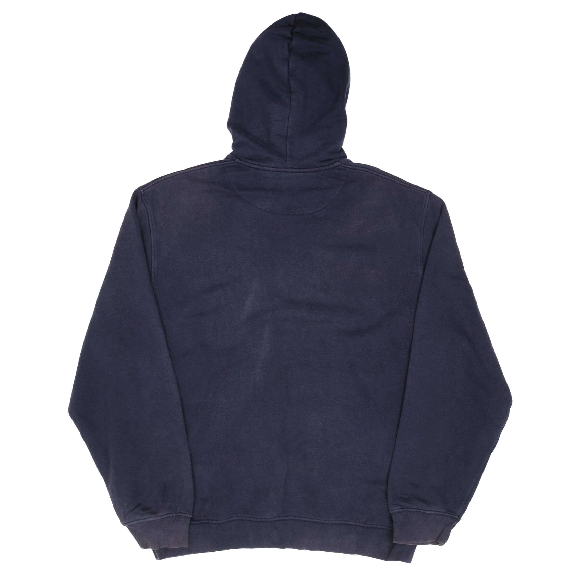 VINTAGE NIKE CLASSIC SWOOSH NAVY BLUE HOODIE SWEATSHIRT 2000S SIZE MEDIUM