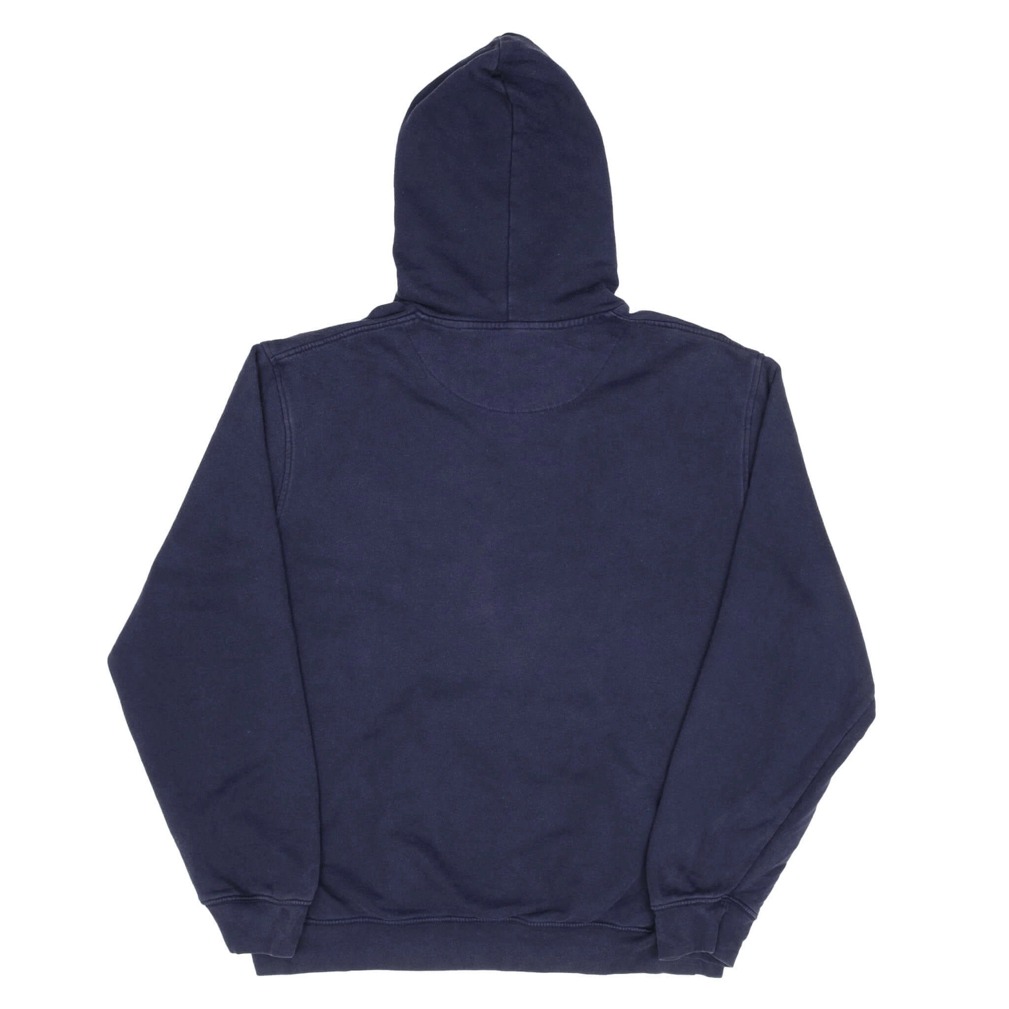 VINTAGE NIKE CLASSIC SWOOSH NAVY BLUE HOODIE SWEATSHIRT 2000S SIZE XL