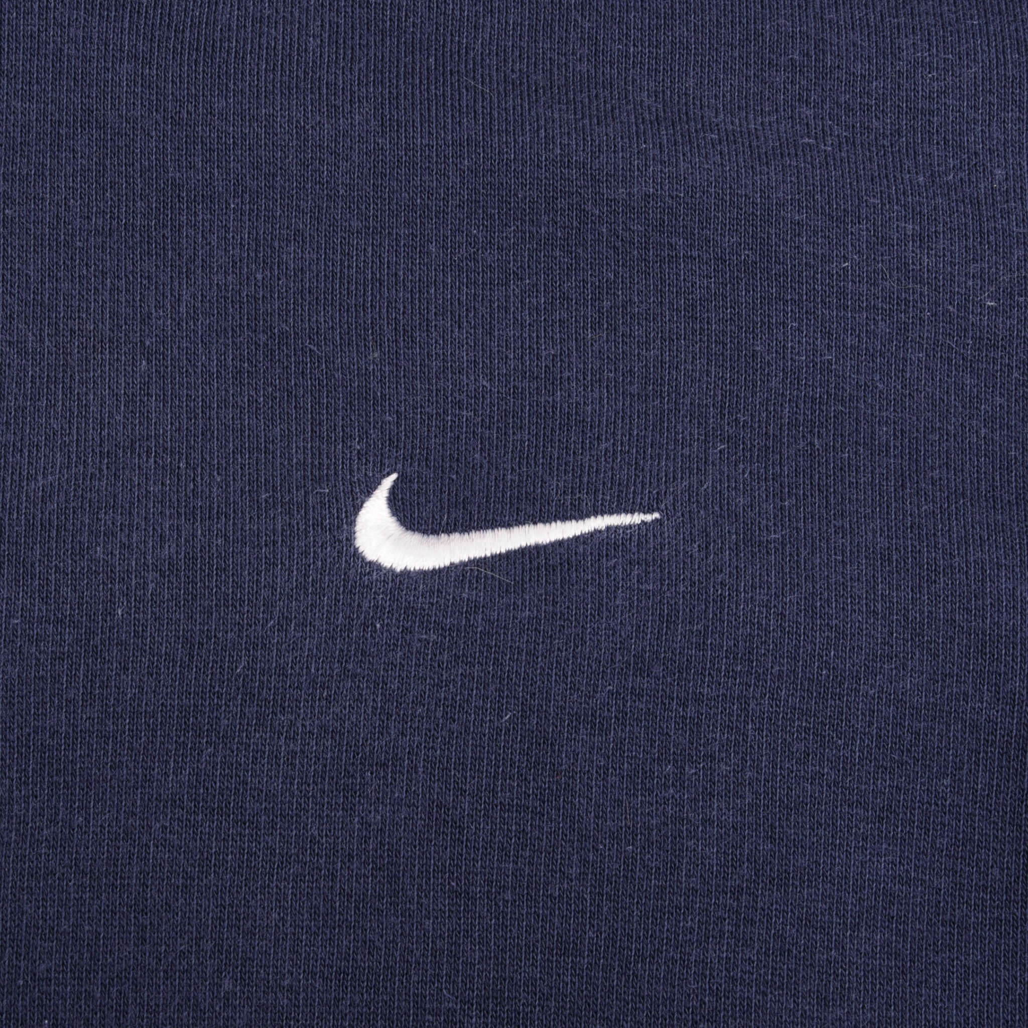 VINTAGE NIKE CLASSIC SWOOSH NAVY BLUE HOODIE SWEATSHIRT 2000S SIZE XL