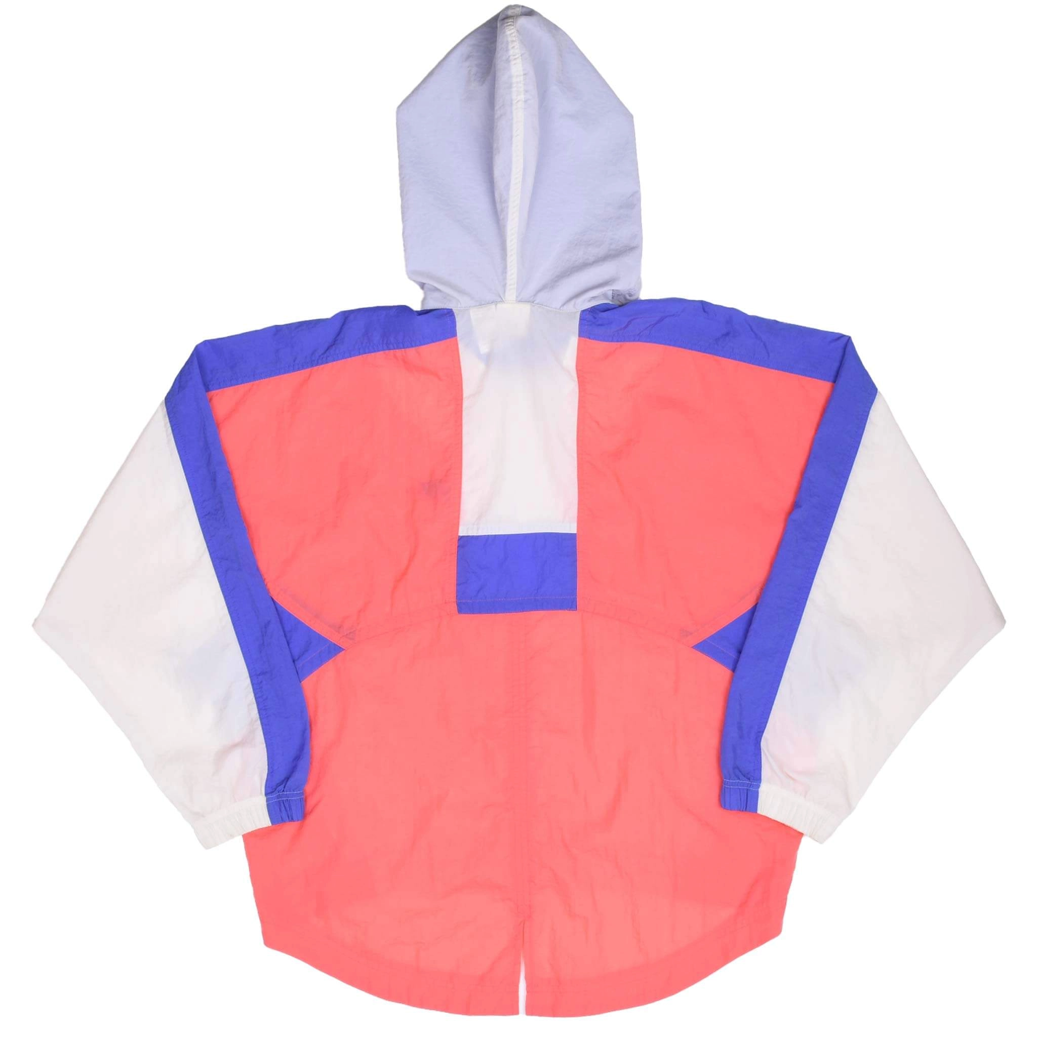 VINTAGE NIKE CLASSIC SWOOSH PINK WOMAN WINDBREAKER JACKET 1990S SIZE MEDIUM