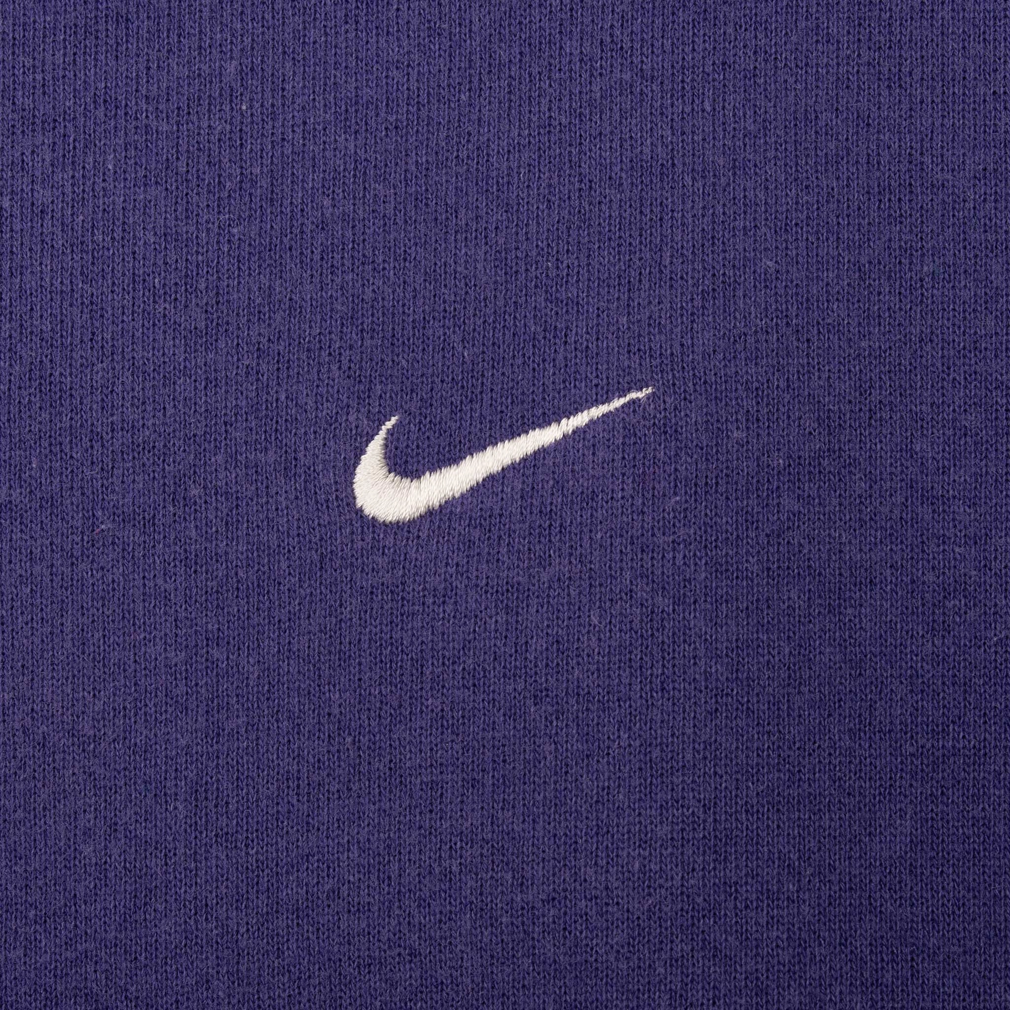 VINTAGE NIKE CLASSIC SWOOSH PURPLE SWEATSHIRT 1990S LARGE MADE IN USA