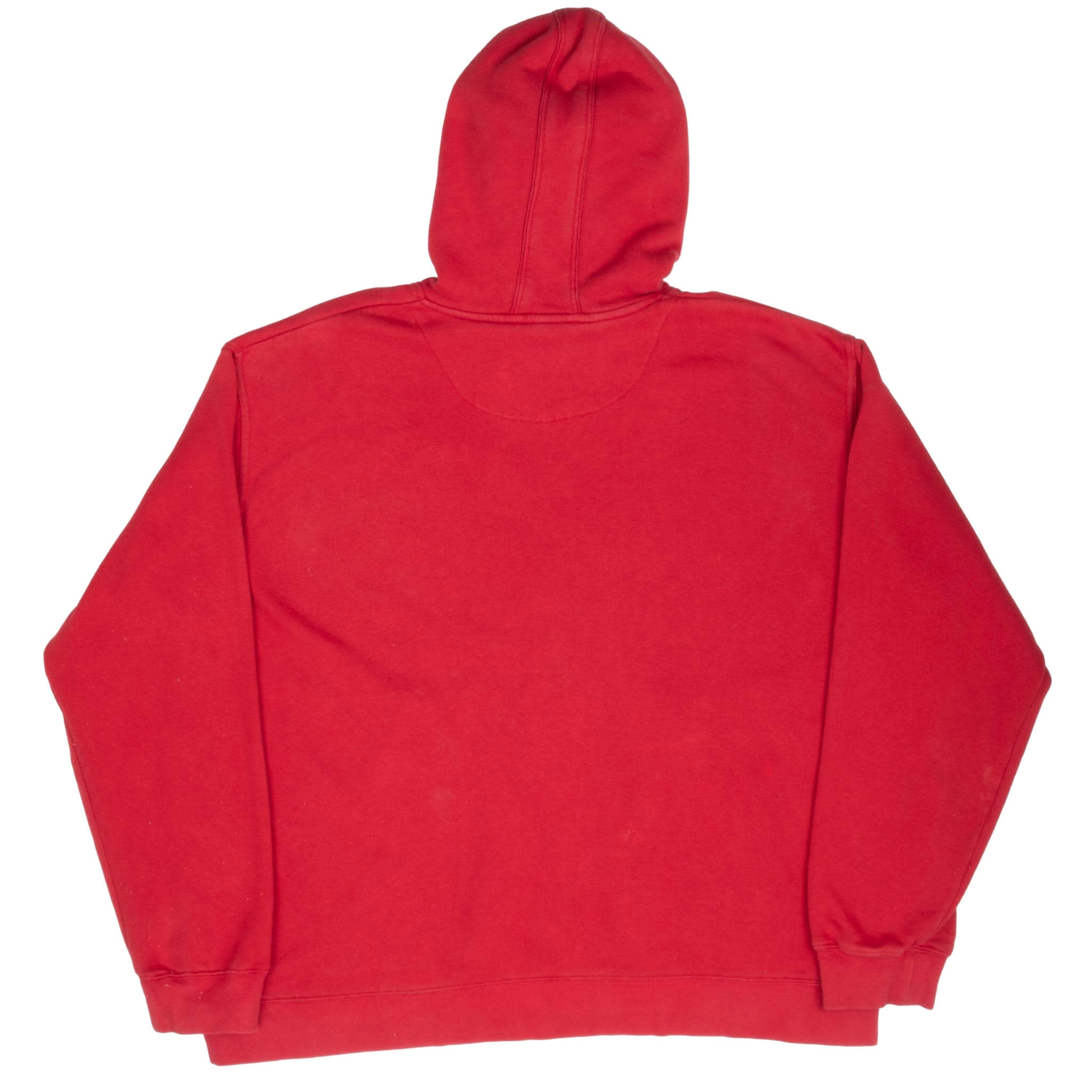 VINTAGE NIKE CLASSIC SWOOSH RED HOODIE SWEATSHIRT 2000S XL