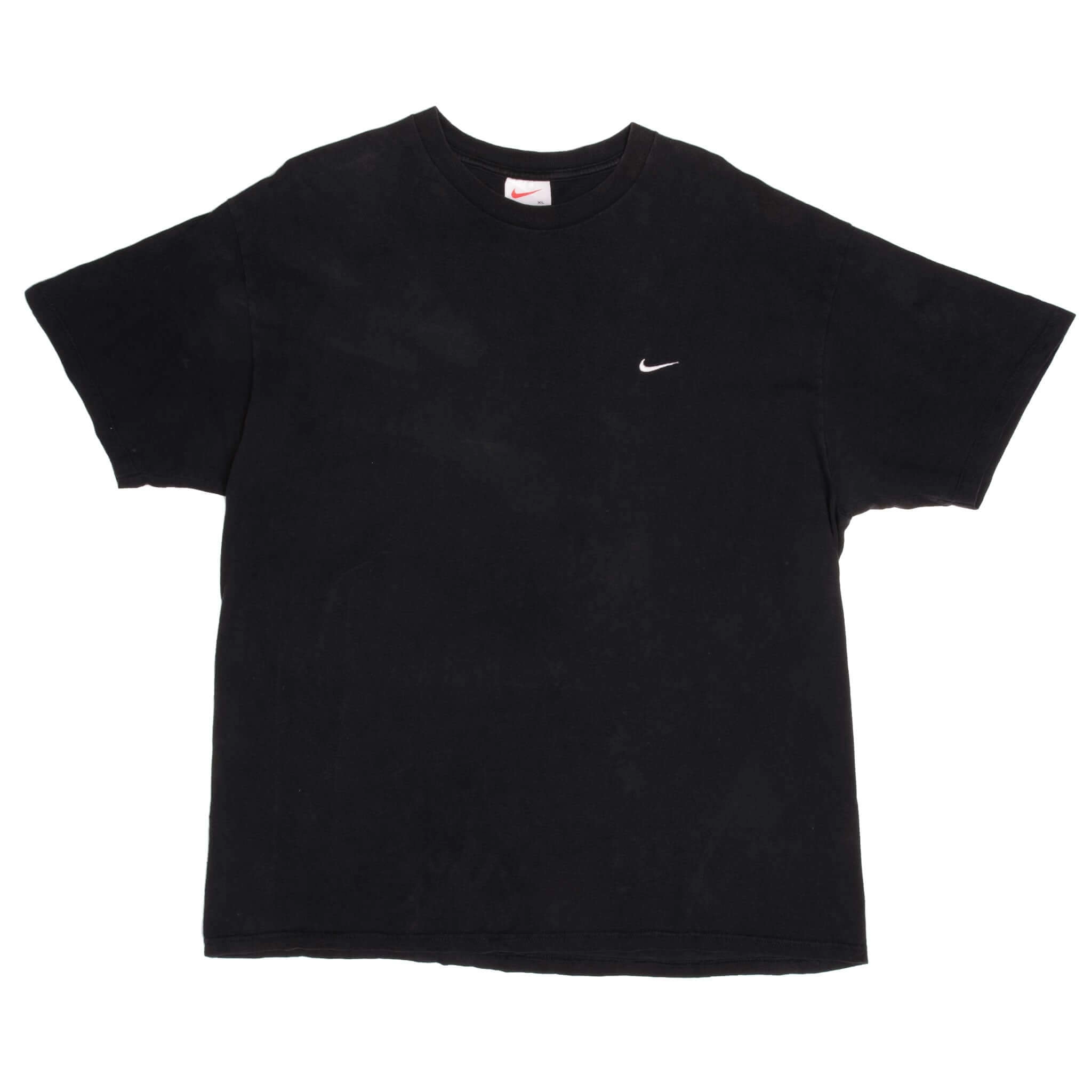 VINTAGE NIKE CLASSIC SWOOSH TEE SHIRT 1990S XL MADE IN USA