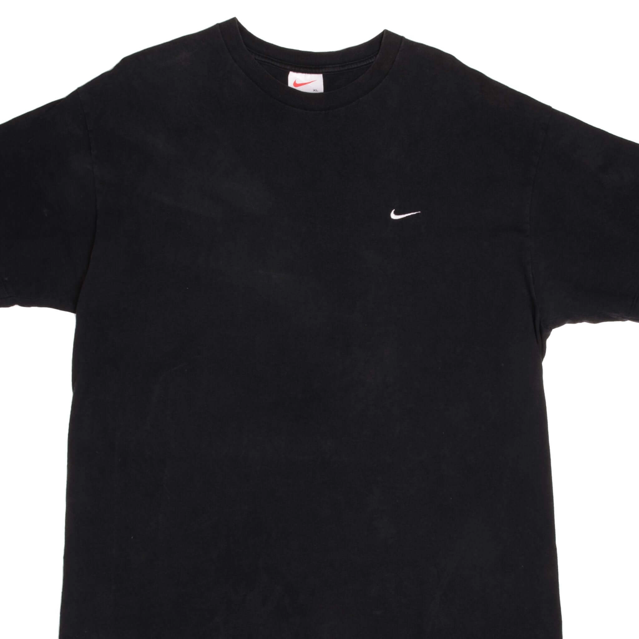 VINTAGE NIKE CLASSIC SWOOSH TEE SHIRT 1990S XL MADE IN USA