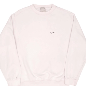 VINTAGE NIKE CLASSIC SWOOSH WHITE SWEATSHIRT 2000S SIZE MEDIUM