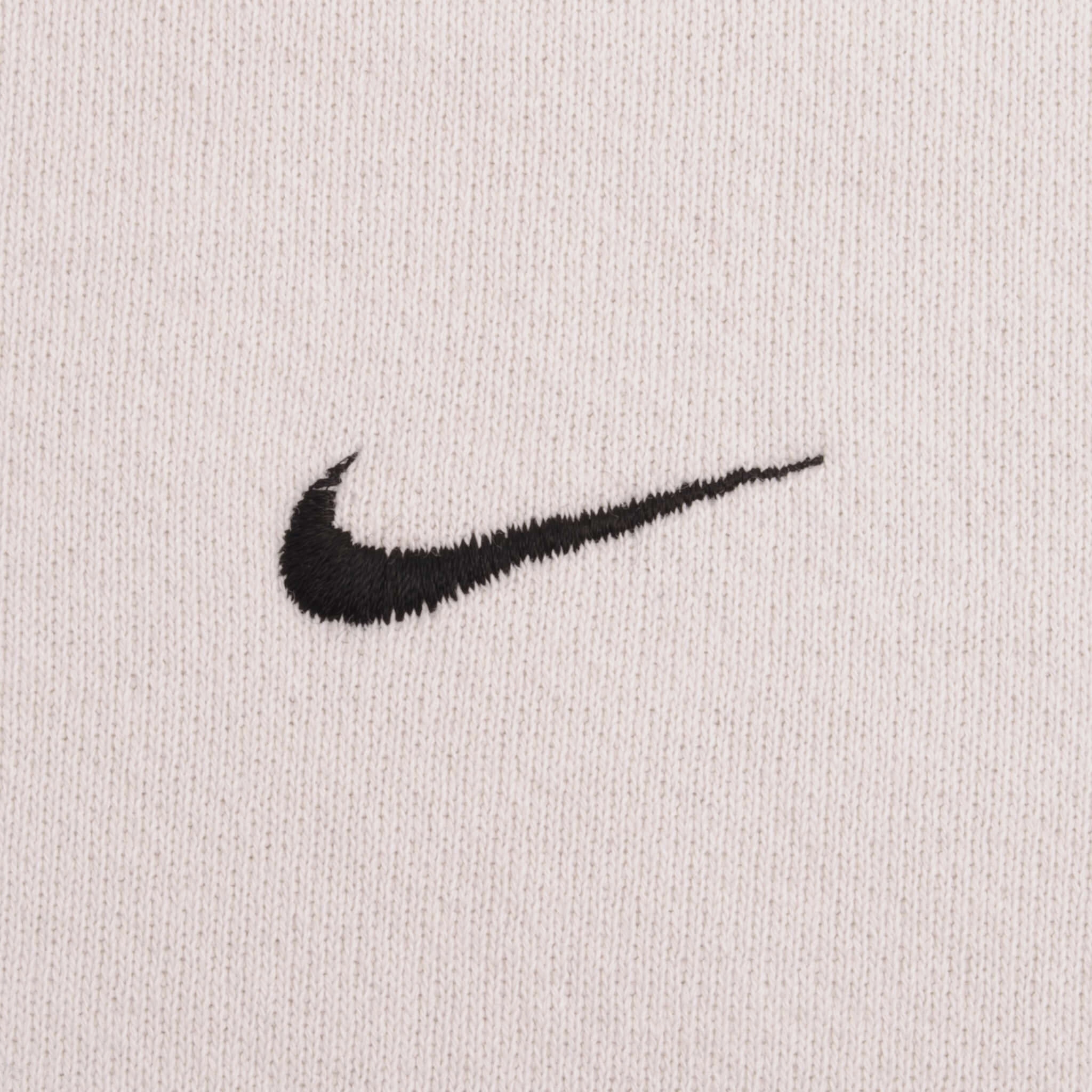 VINTAGE NIKE CLASSIC SWOOSH WHITE SWEATSHIRT 2000S SIZE MEDIUM