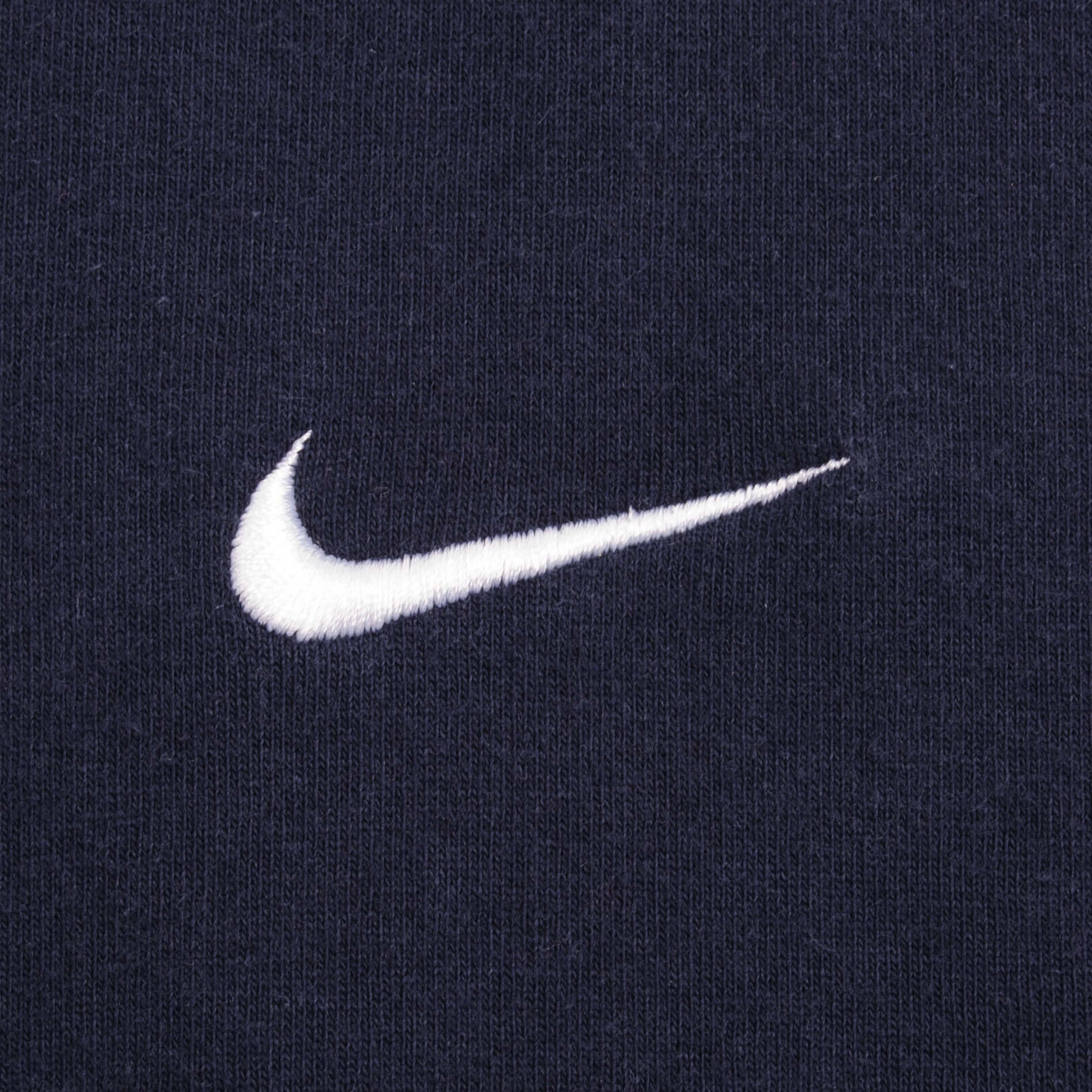 VINTAGE NIKE NAVY CLASSIC SWOOSH TEE SHIRT 1990S SIZE XL