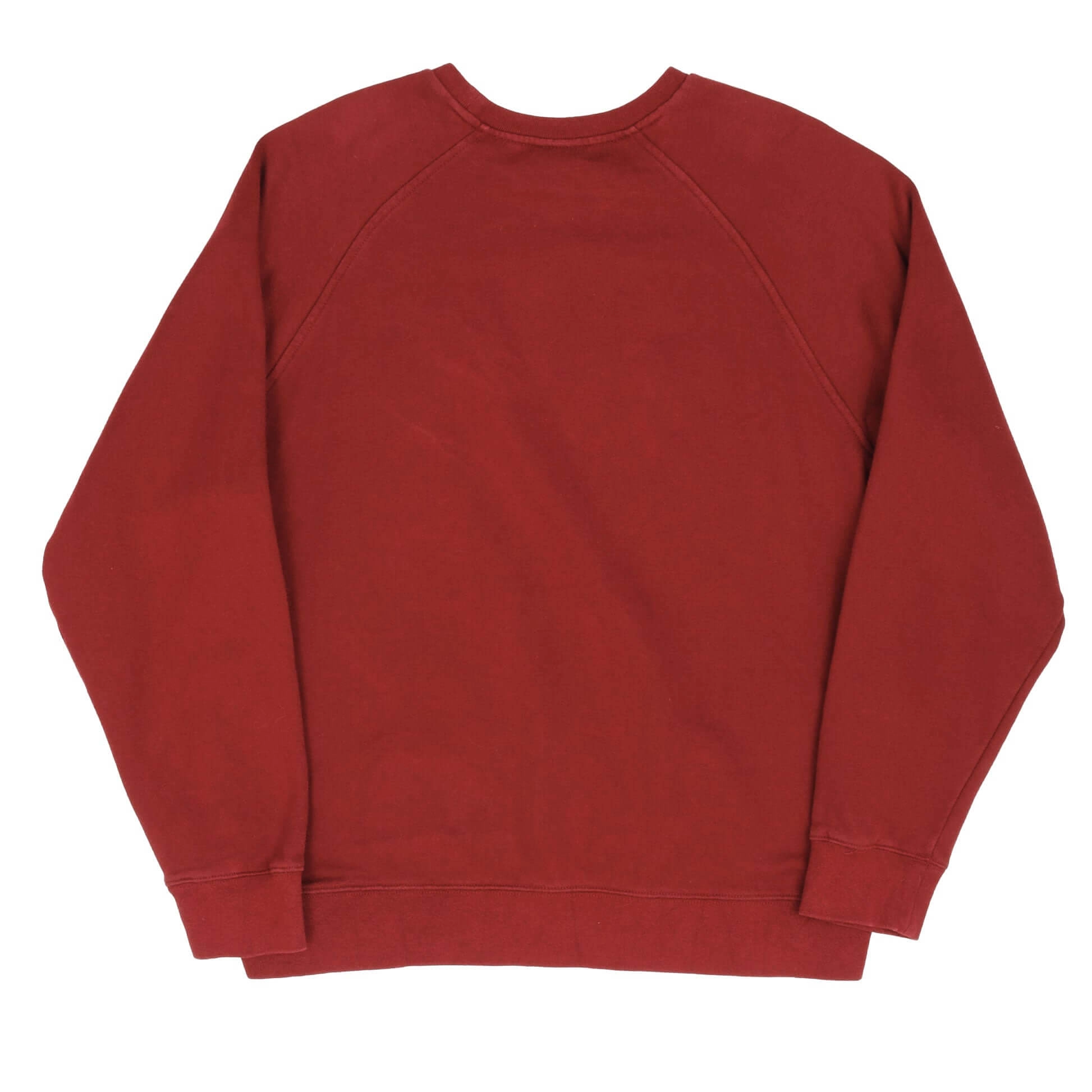 VINTAGE RED BURGUNDY NIKE CLASSIC SWOOSH SWEATSHIRT LATE 2000S SIZE LARGE