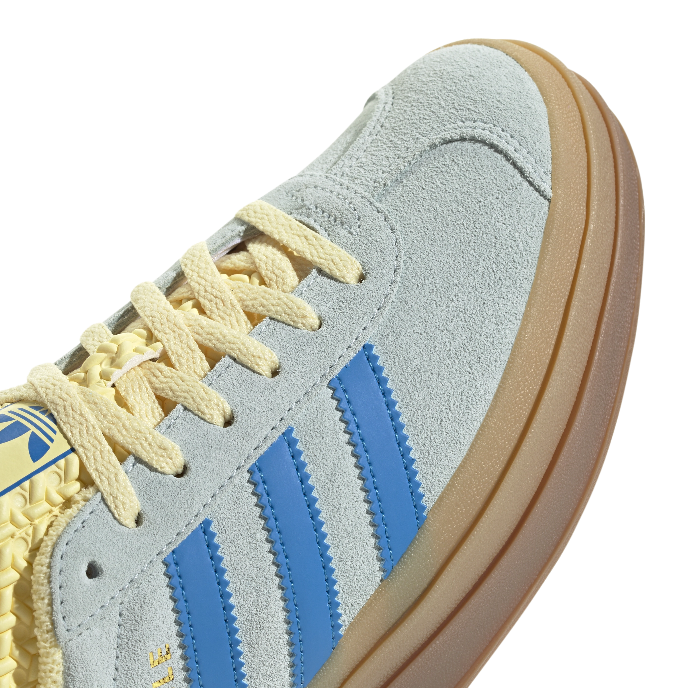 Wmns Gazelle Bold 'Almost Blue Yellow'